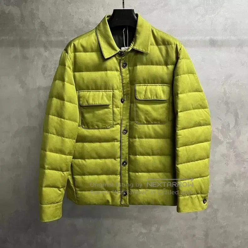 Loro Piana Loro Piana Green Down Jacket M. Size US M / EU 48-50 / 2 - 1 Thumbnail