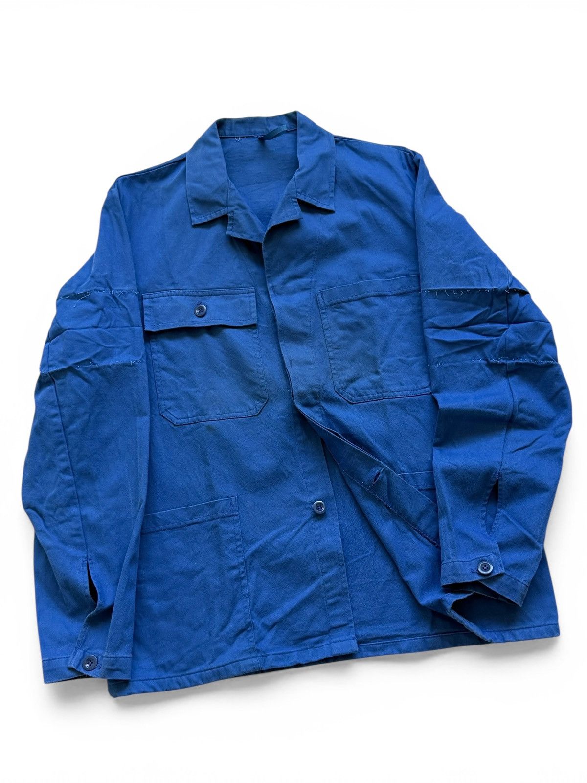 Le Laboureur Vintage 80s French Chore Work Jacket Size US L / EU 52-54 / 3 - 5 Thumbnail