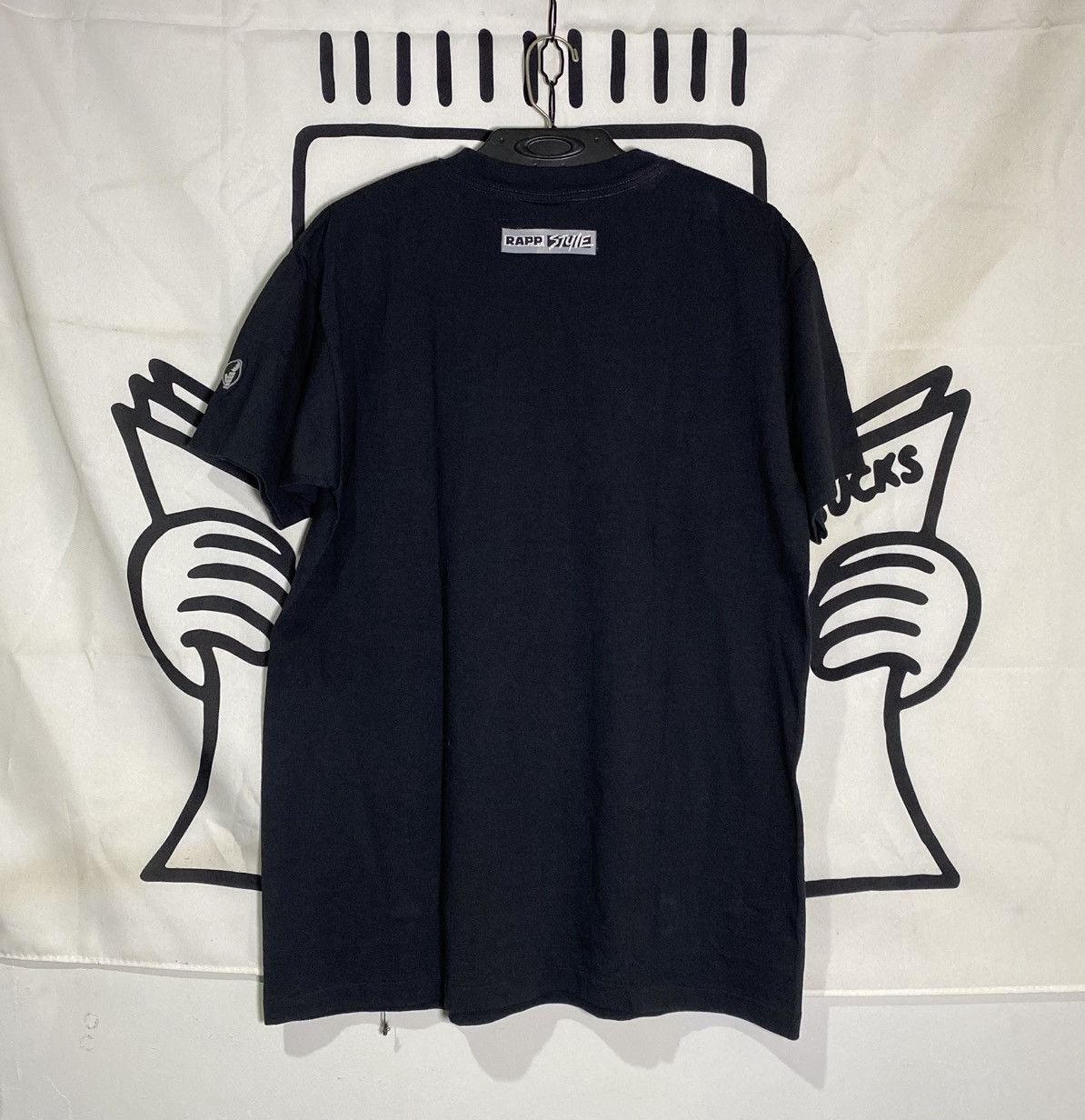 Rap Tees × Vintage Rare Vintage 90s Rapp Style International Tshirt Size US L / EU 52-54 / 3 - 5 Thumbnail