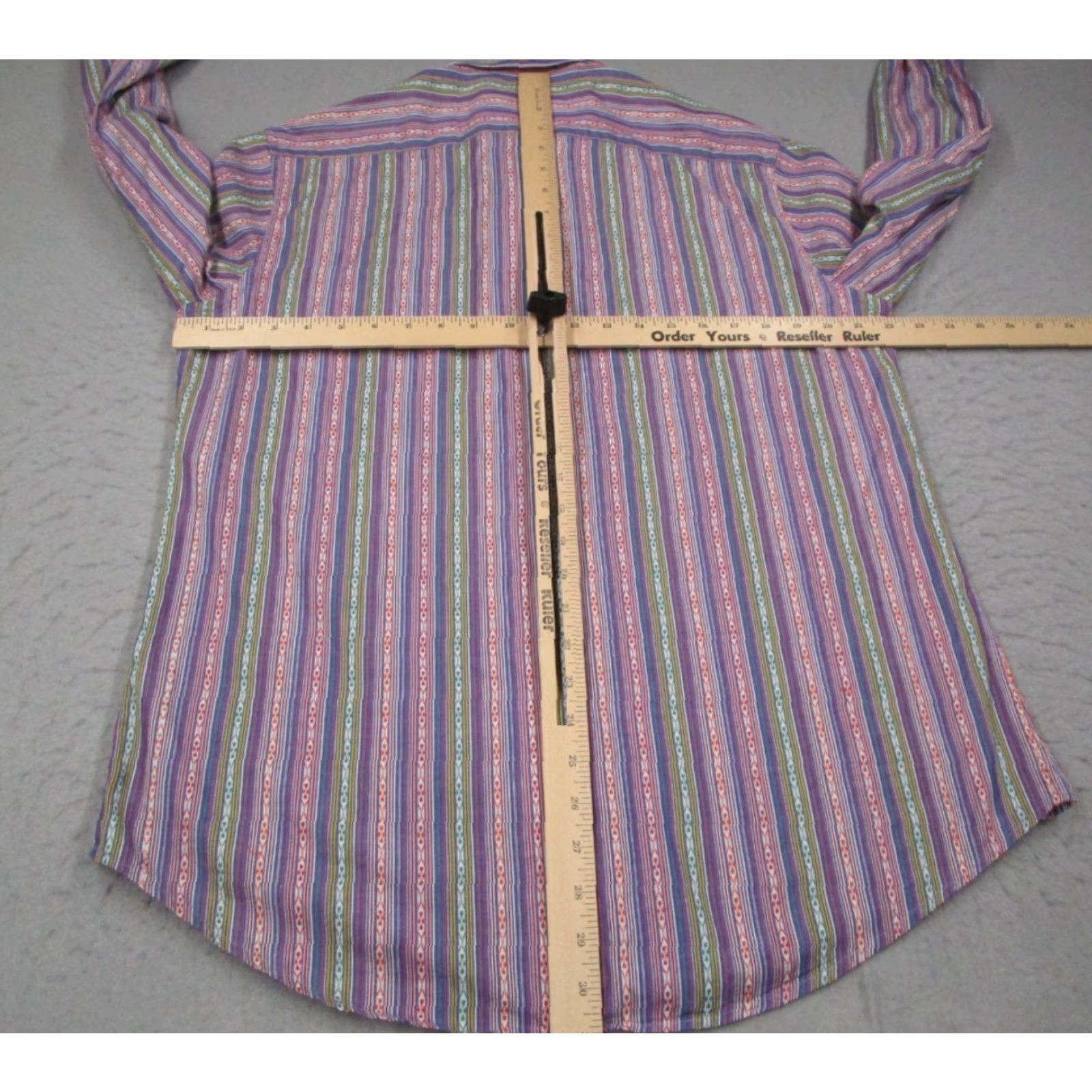Vintage VINTAGE Dragonfly Shirt Mens Large Purple Rock n Roll Vision Button Up Long Sleeve Music Size US L / EU 52-54 / 3 - 6 Thumbnail