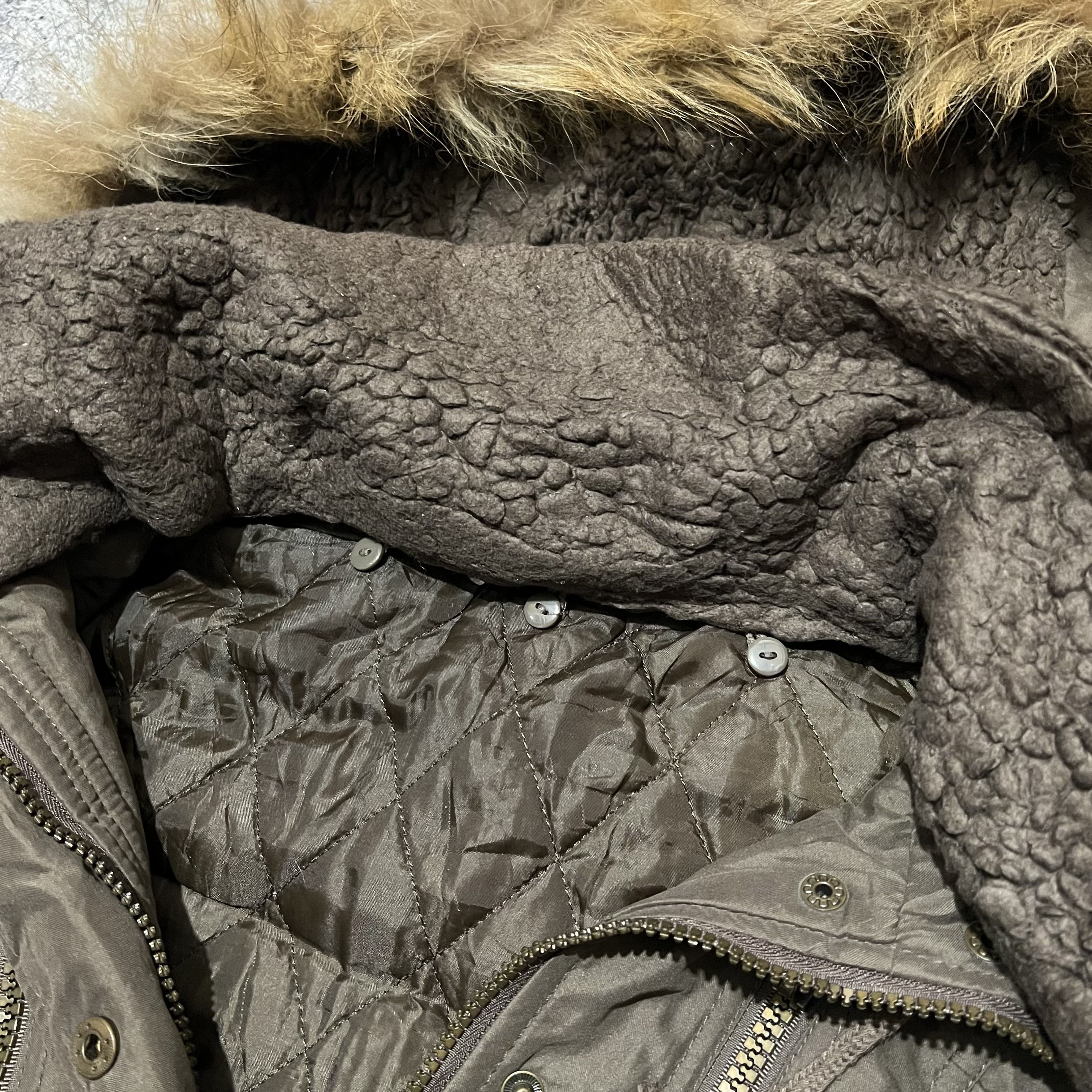 Japanese Brand 2000s Japanese Hysteric Ifsix Fur Raccoon Hodded Jacket y2k Size US M / EU 48-50 / 2 - 5 Thumbnail