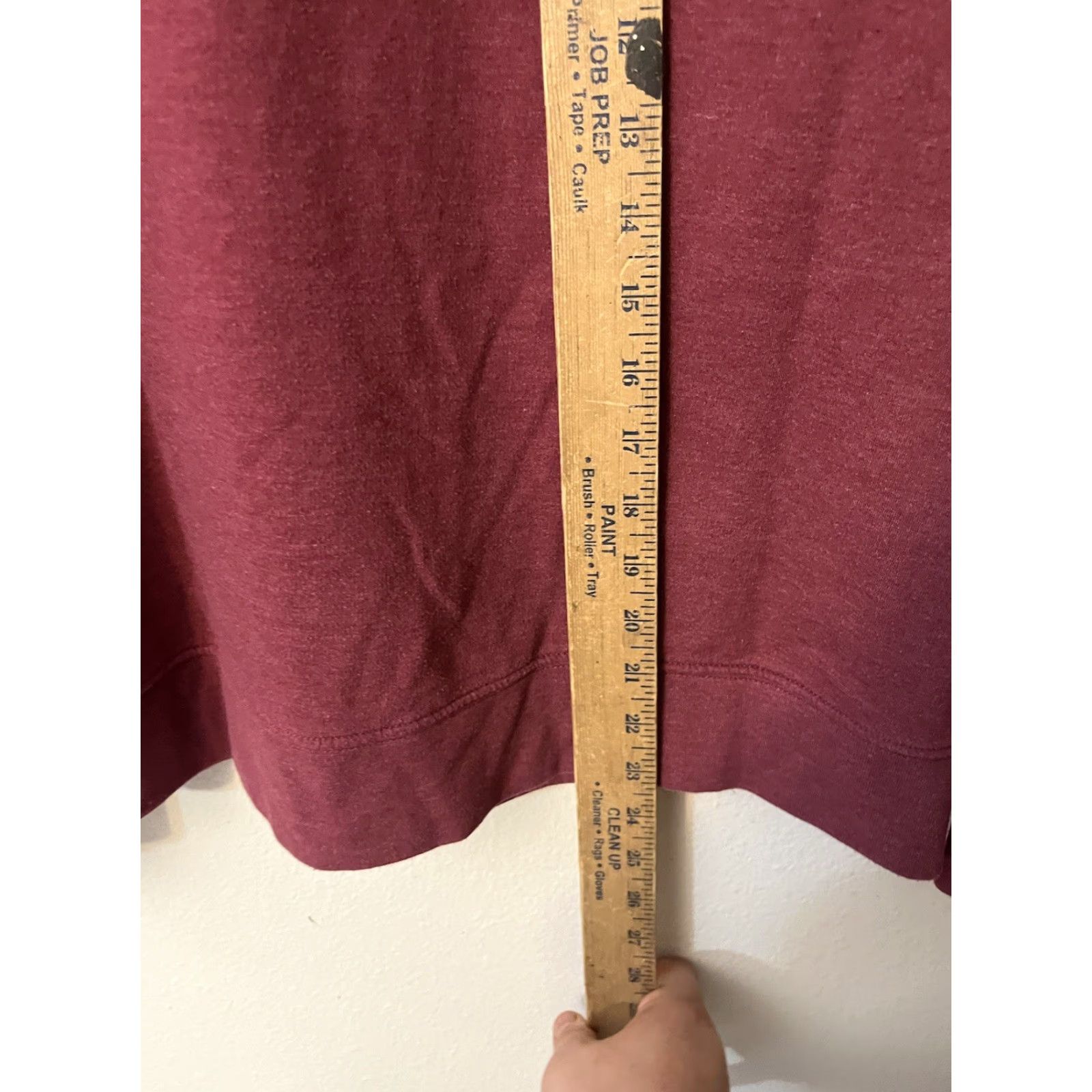 Eddie Bauer Eddie Bauer Sweater 1/4 Zip Pullover Fleece Size Medium Maroon Red Size M / US 6-8 / IT 42-44 - 4 Thumbnail