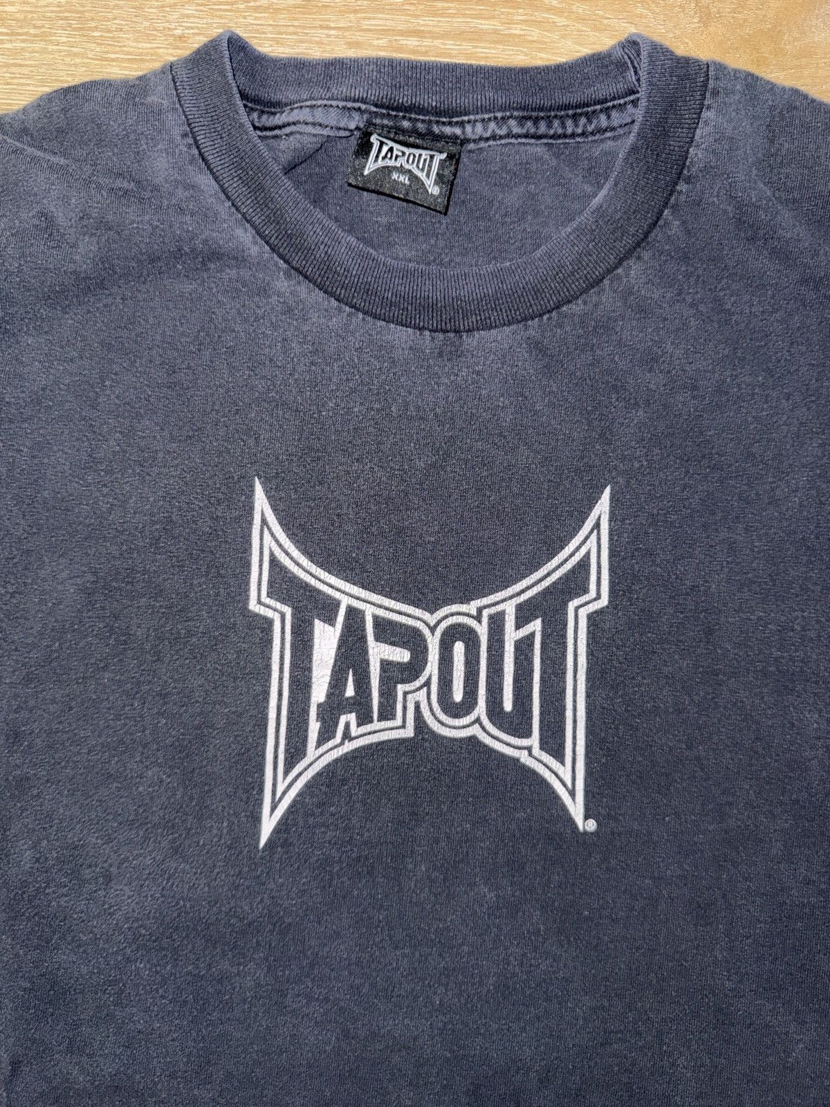 Tapout Vintage Tapout Double Sided Graphic T-Shirt Size US XXL / EU 58 / 5 - 3 Thumbnail