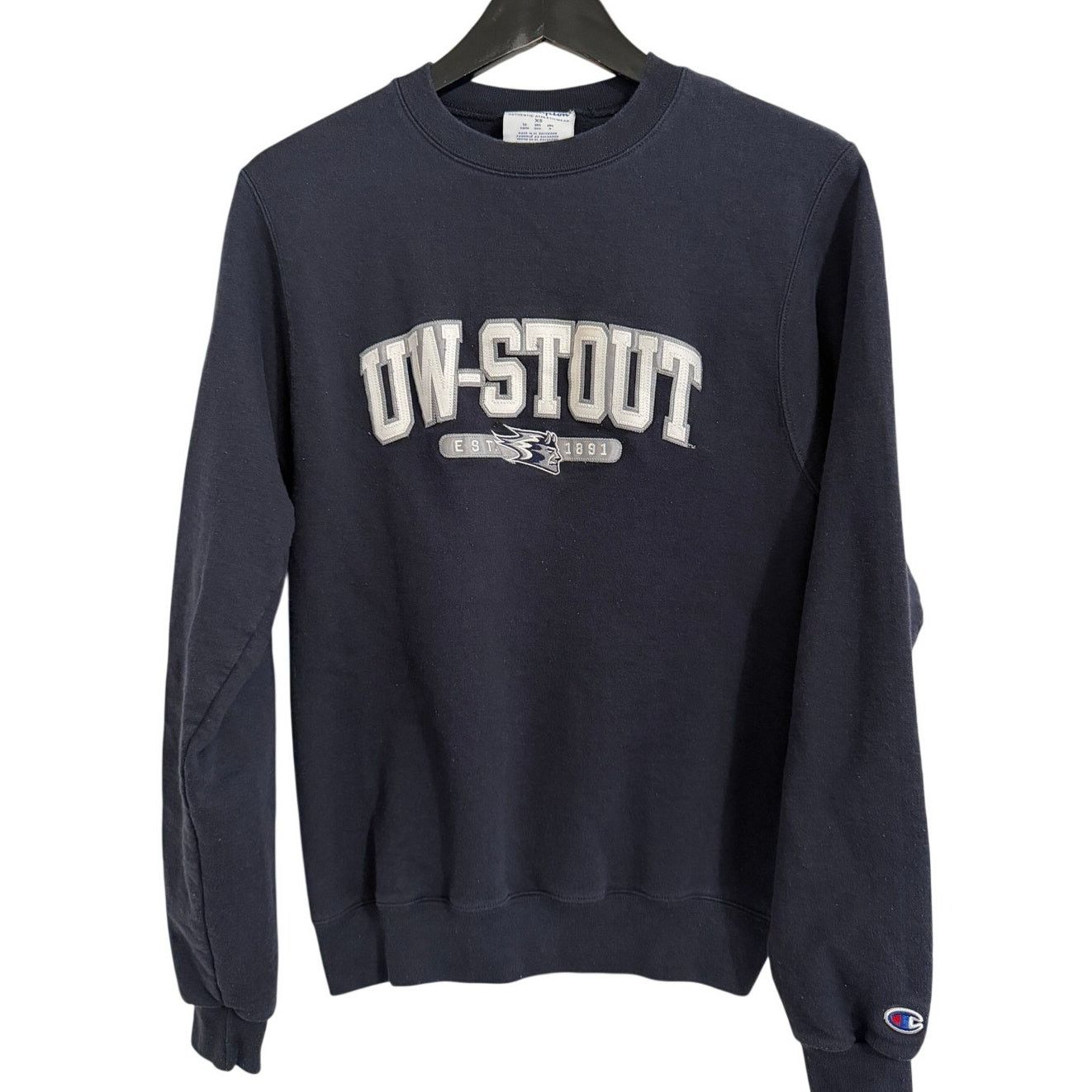 Champion University of Wisconsin Stout Stitched Crewneck Size XS Size US XS / EU 42 / 0 - 1 Thumbnail