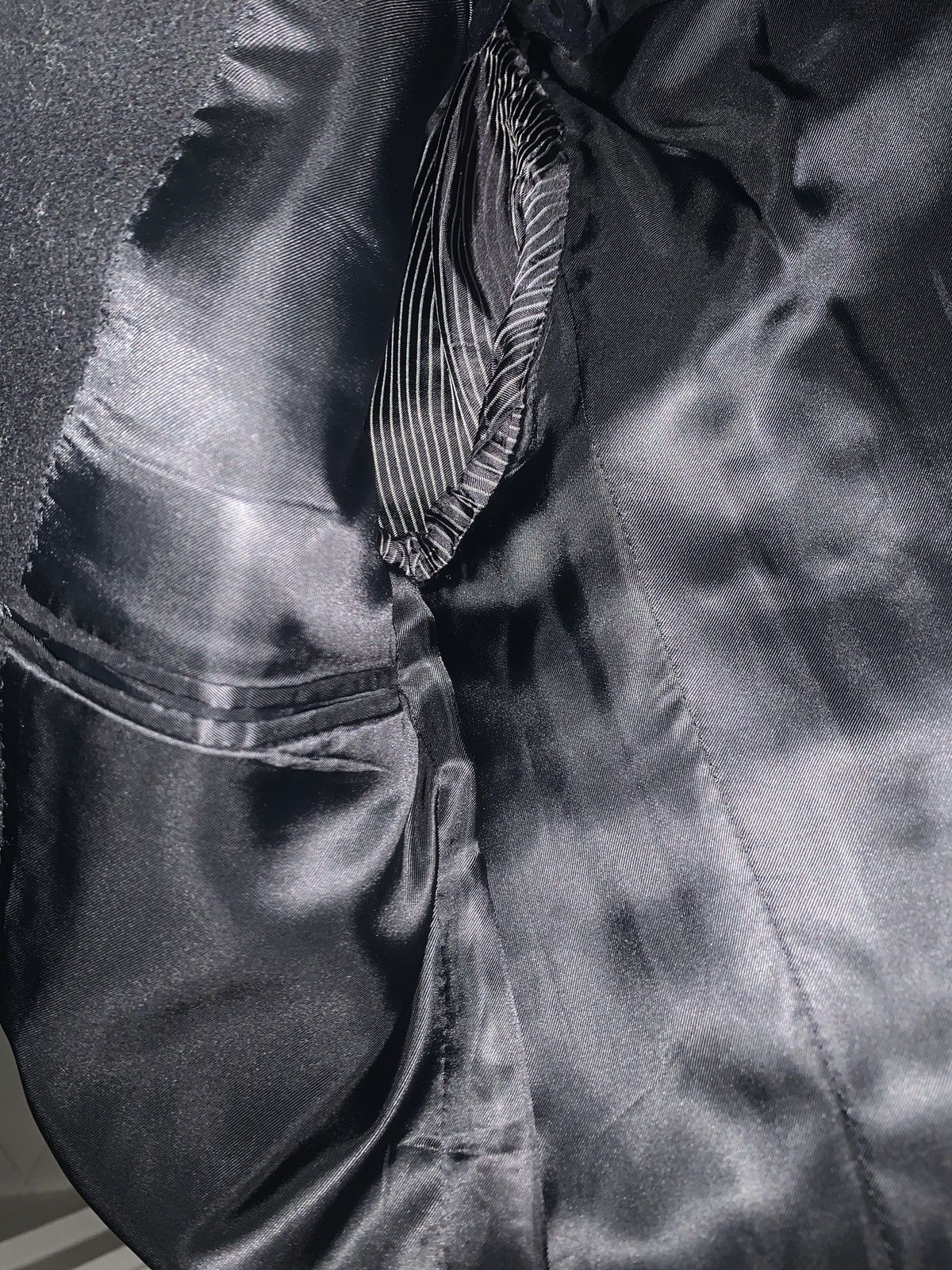 Dior Black jacket with piping Size 48S - 10 Thumbnail