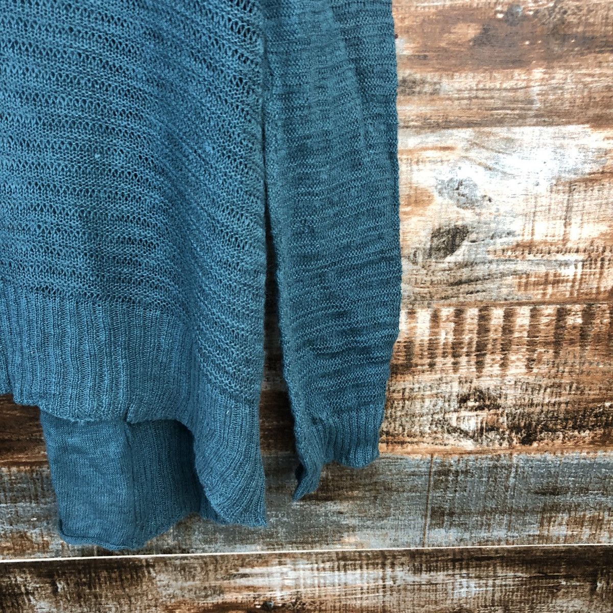 Vintage DL D.V.N Green vintage Cardigan Knitwear #C574 Size US L / EU 52-54 / 3 - 16 Thumbnail