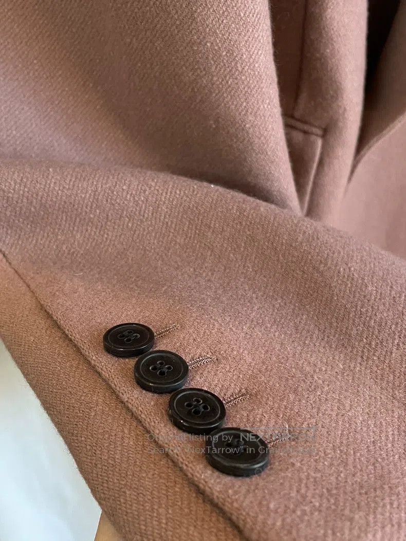 Dries Van Noten Dries Van Noten Dusty Pink Suit Jacket Size US M / EU 48-50 / 2 - 6 Thumbnail