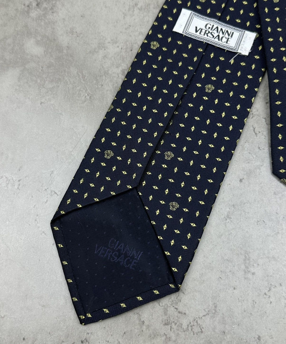 Versace Giani Versace Medusa Tie 100% Silk Size ONE SIZE - 5 Thumbnail