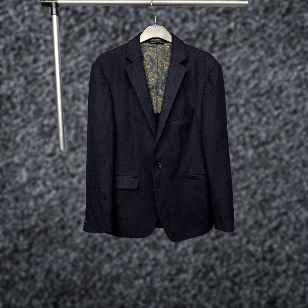 Ralph Lauren Ralph Lauren Black Label Jacket Mens 40 Blue Wool Blazer Size 40S Slim Fit Size 40R - 1 Thumbnail