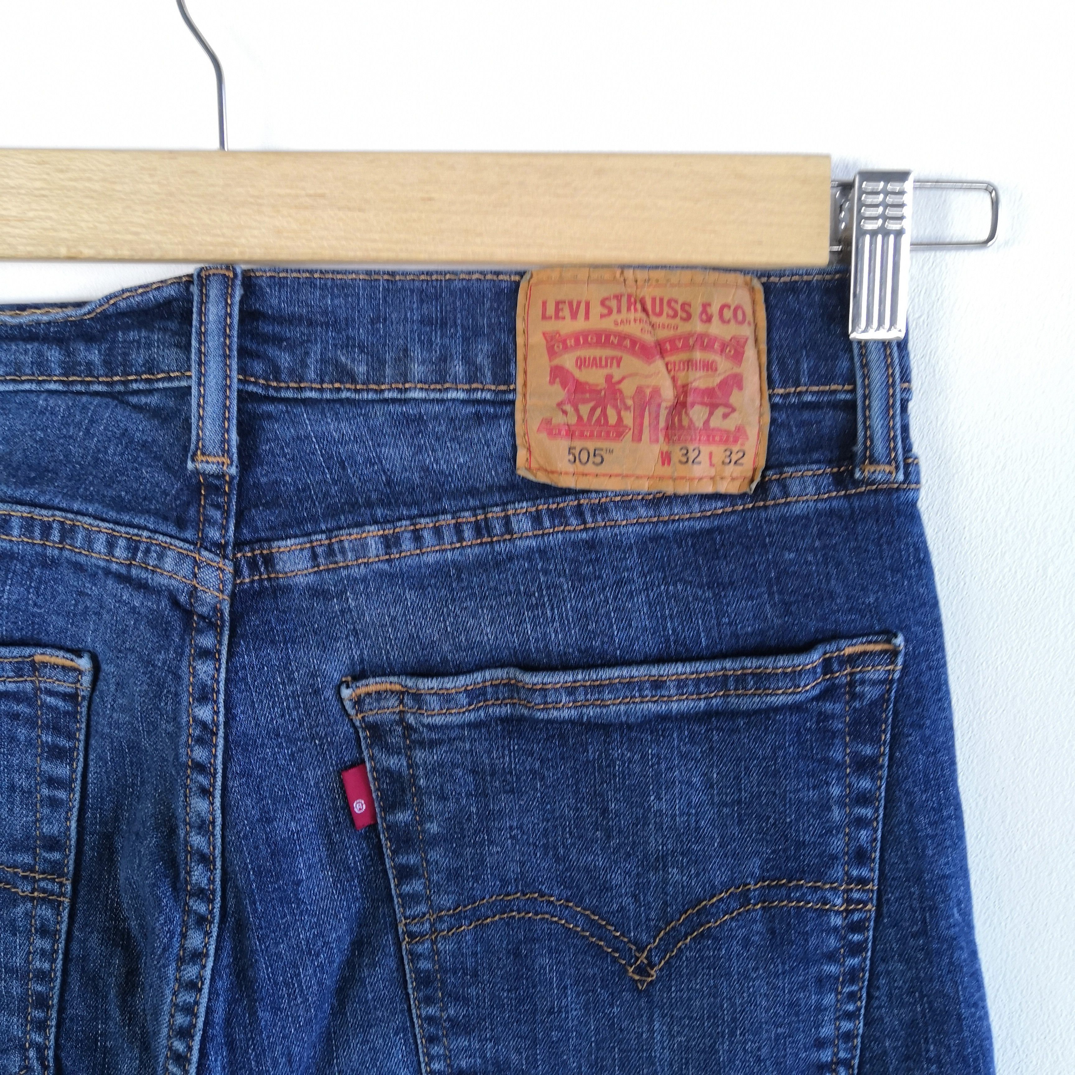 Levi's Vintage Levis 505 Distresses Denim Levi's Faded Jeans Size US 30 / EU 46 - 7 Thumbnail