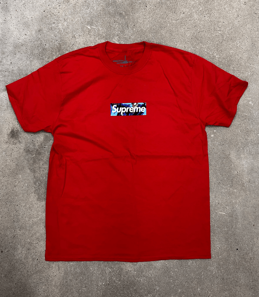 Supreme Slawn batman supreme box logo | Grailed