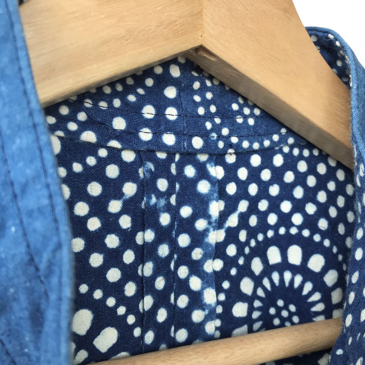 Indigo × Japanese Brand × Kapital Japanese Traditional Vintage Indigo Boro Fabric Jacket Size US M / EU 48-50 / 2 - 7 Thumbnail