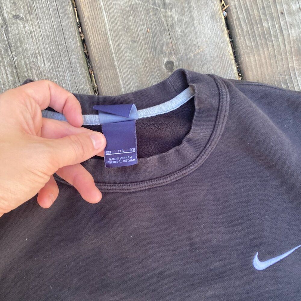 Nike Nike Crewneck Sweater XXL Black Fleece Size US XXL / EU 58 / 5 - 4 Thumbnail