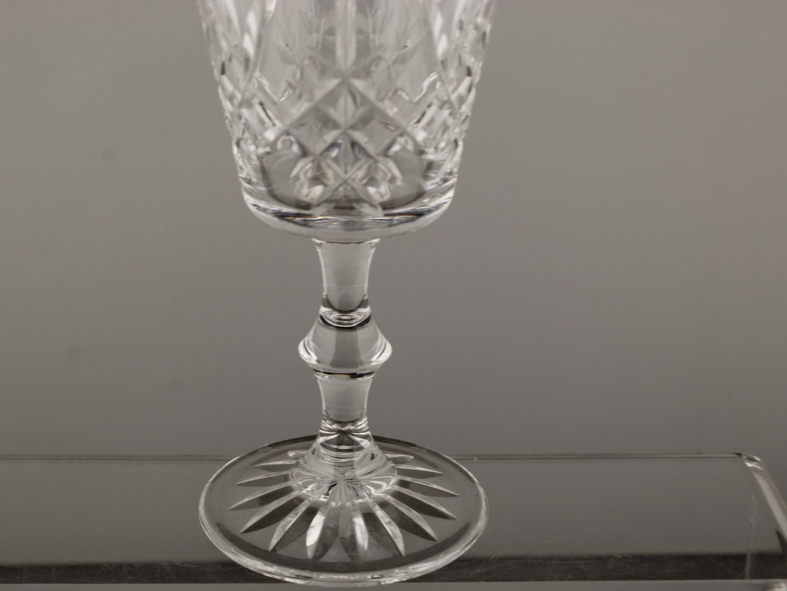 Other Edinburgh Crystal Lomond Cut Claret Wine Glass Set of 2 Size ONE SIZE - 6 Thumbnail