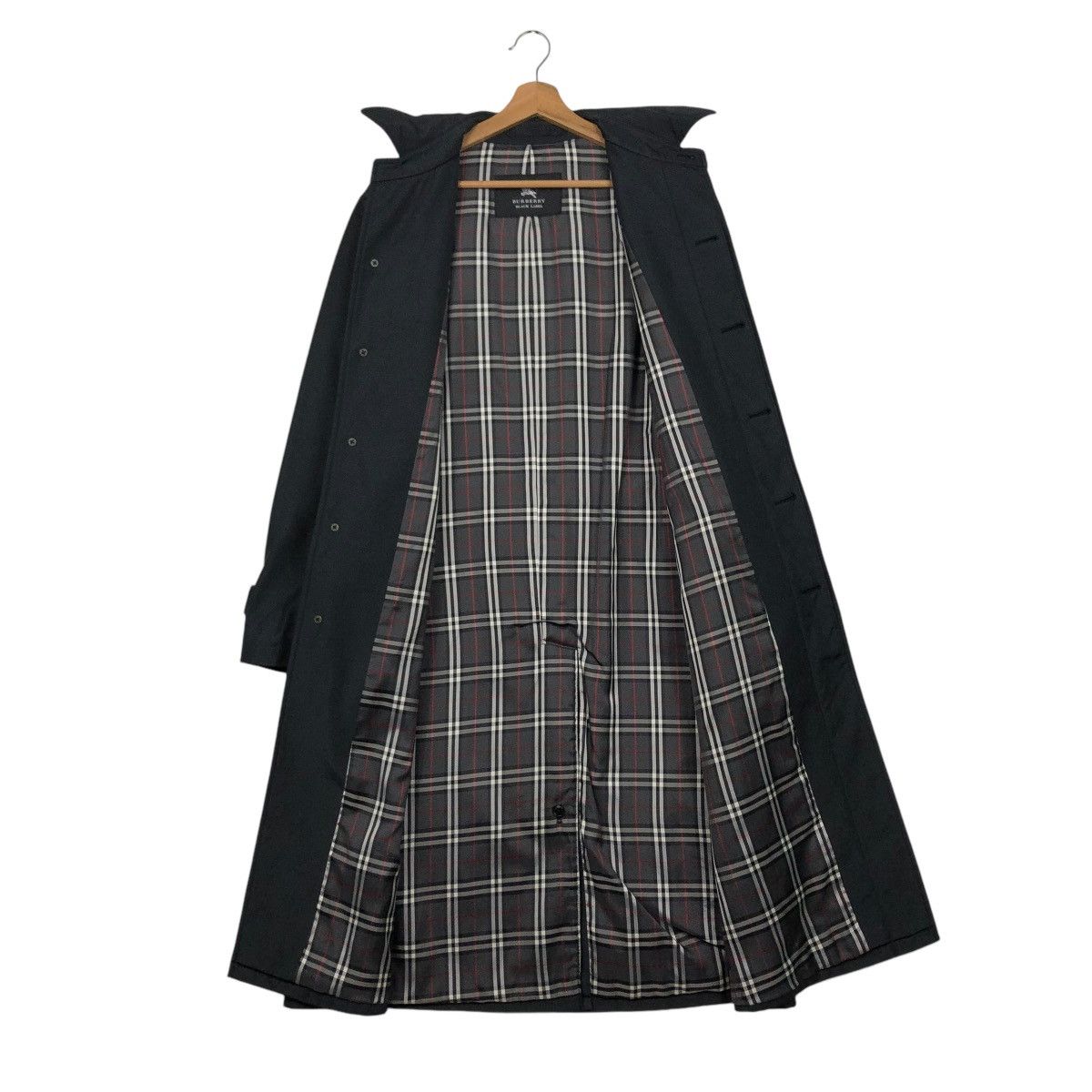 Burberry 🔥VINTAGE TRENCH COAT BURBERRY BLACK LABEL LONG JACKET NOVA Size US L / EU 52-54 / 3 - 16 Thumbnail