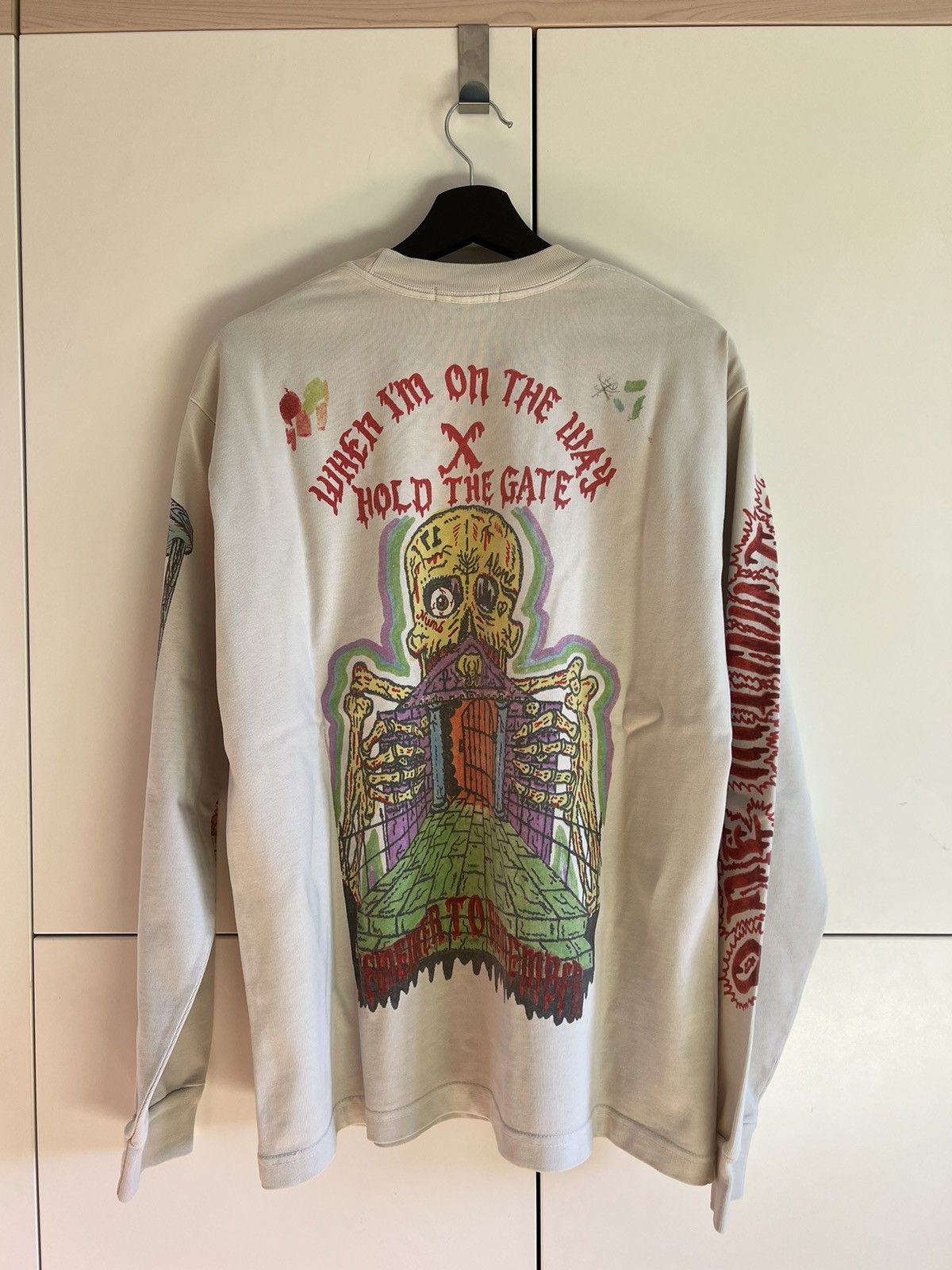 Kanye West × Yeezy Kanye West XXXTENTACION Skull Swallow The Hate Long Sleeve Size US M / EU 48-50 / 2 - 2 Thumbnail