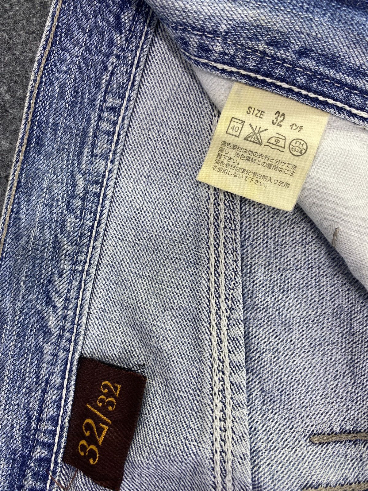 Jean × Levi's × Vintage Vintage Levis 502 Distresses Blue Wash Jeans - J882 Size US 32 / EU 48 - 7 Thumbnail
