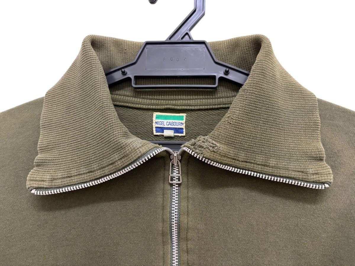 Nigel Cabourn NIGEL CABOURN 🫒 MILITARY HALF ZIP PULLOVER UTILITY POCKET Size US M / EU 48-50 / 2 - 5 Thumbnail
