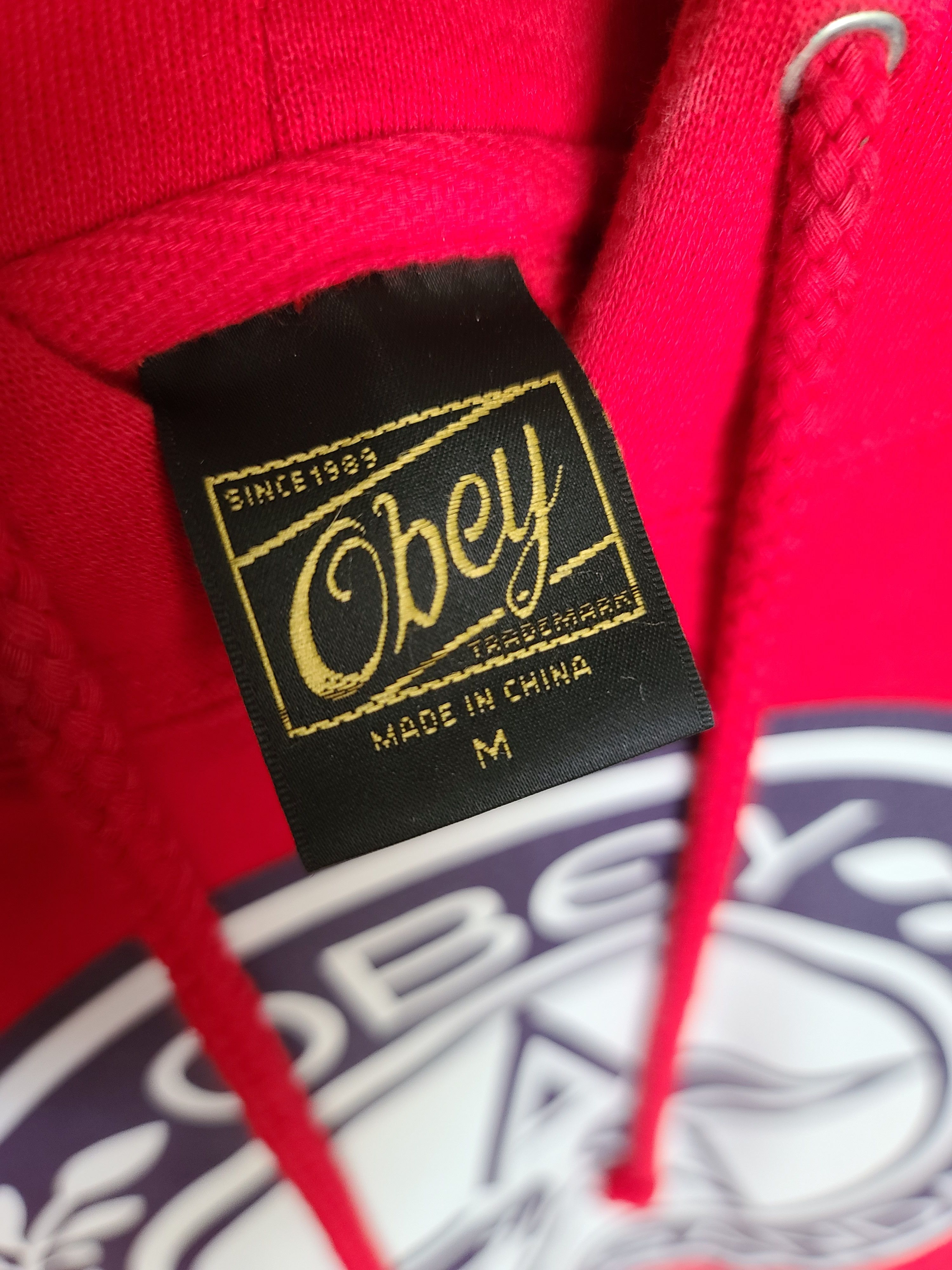 Obey × Vintage Obey Propaganda Hoodie Size US M / EU 48-50 / 2 - 3 Thumbnail