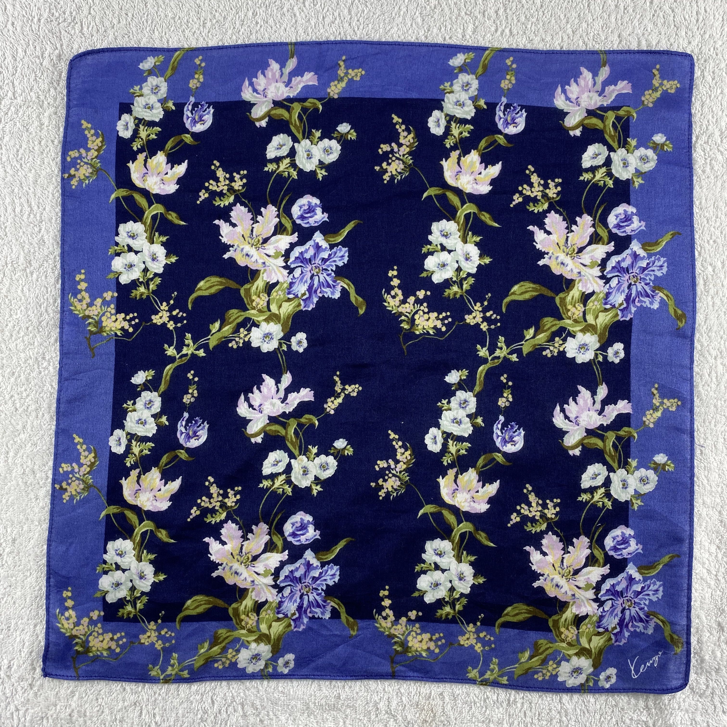Kenzo × Vintage Kenzo Handkerchief / Neckerchief / Bandana Size ONE SIZE - 3 Thumbnail