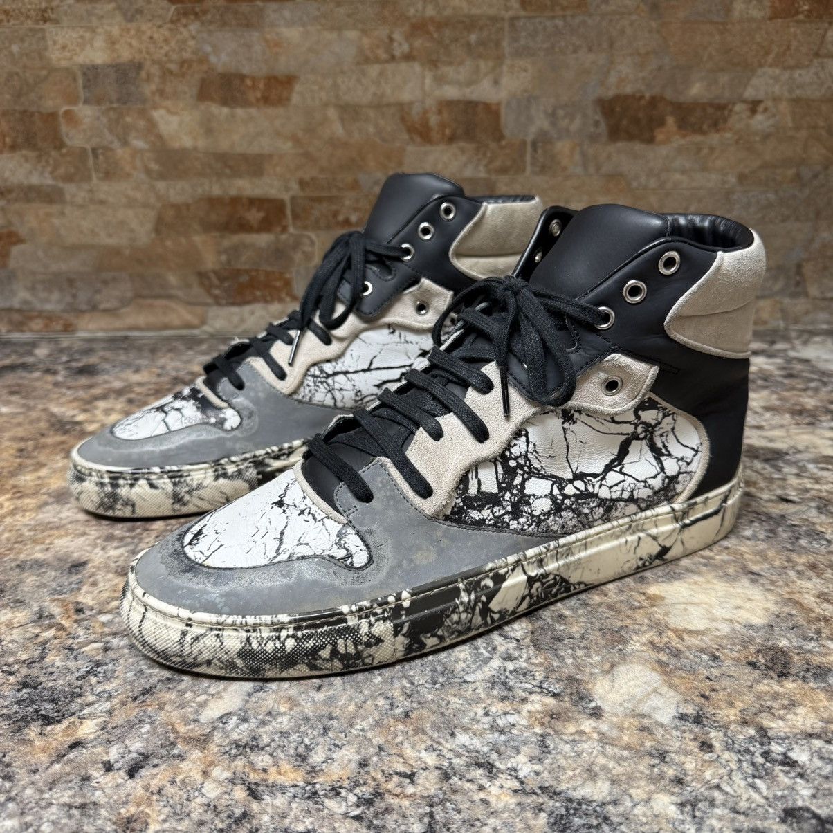 Balenciaga Balenciaga Marble High Top Sneakers Men’s Size 10 US / 43 Size US 10 / EU 43 - 3 Thumbnail