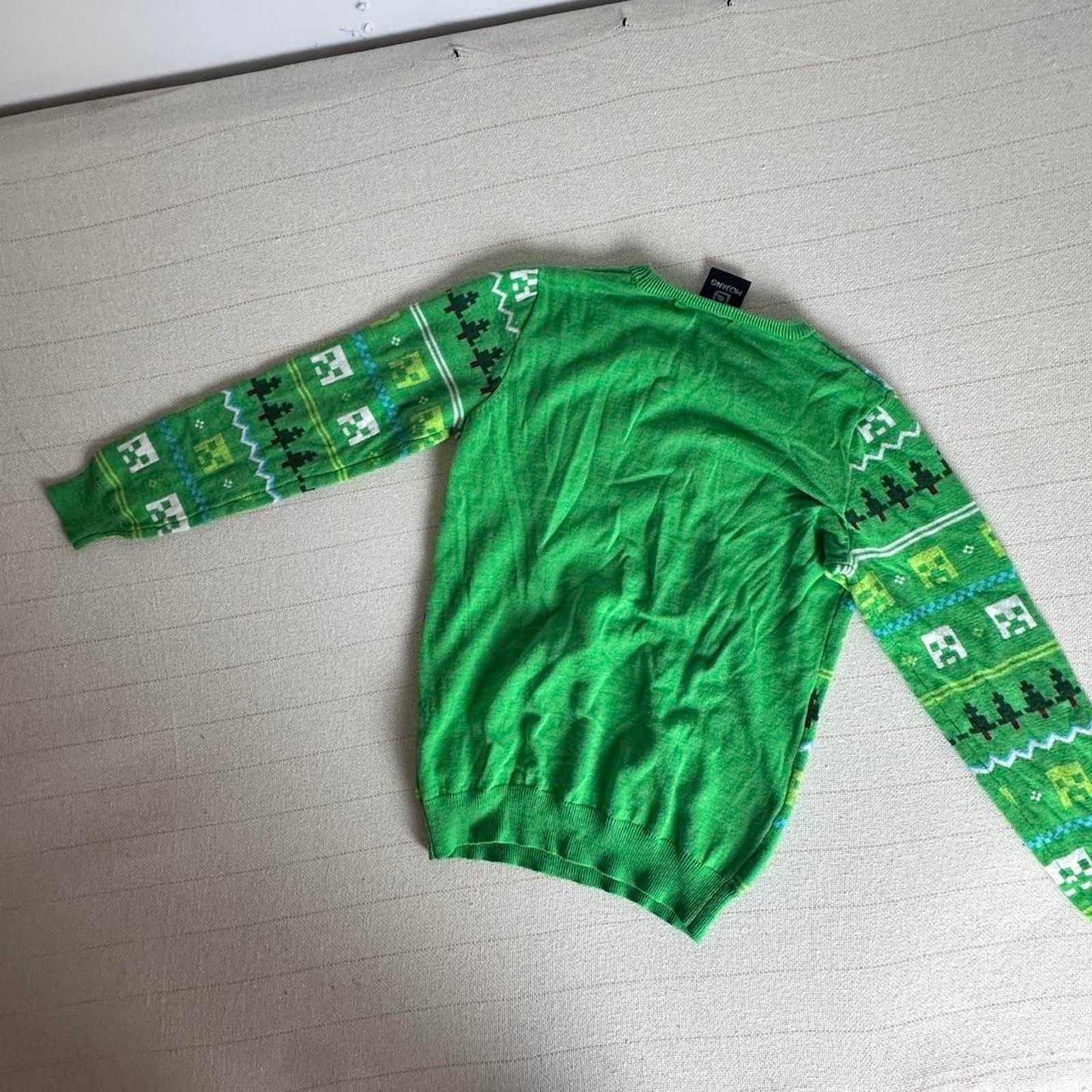 Other Mojang Minecraft Sweater Jumper 158cm Long Sleeve Gaming Size US XL / EU 56 / 4 - 8 Thumbnail
