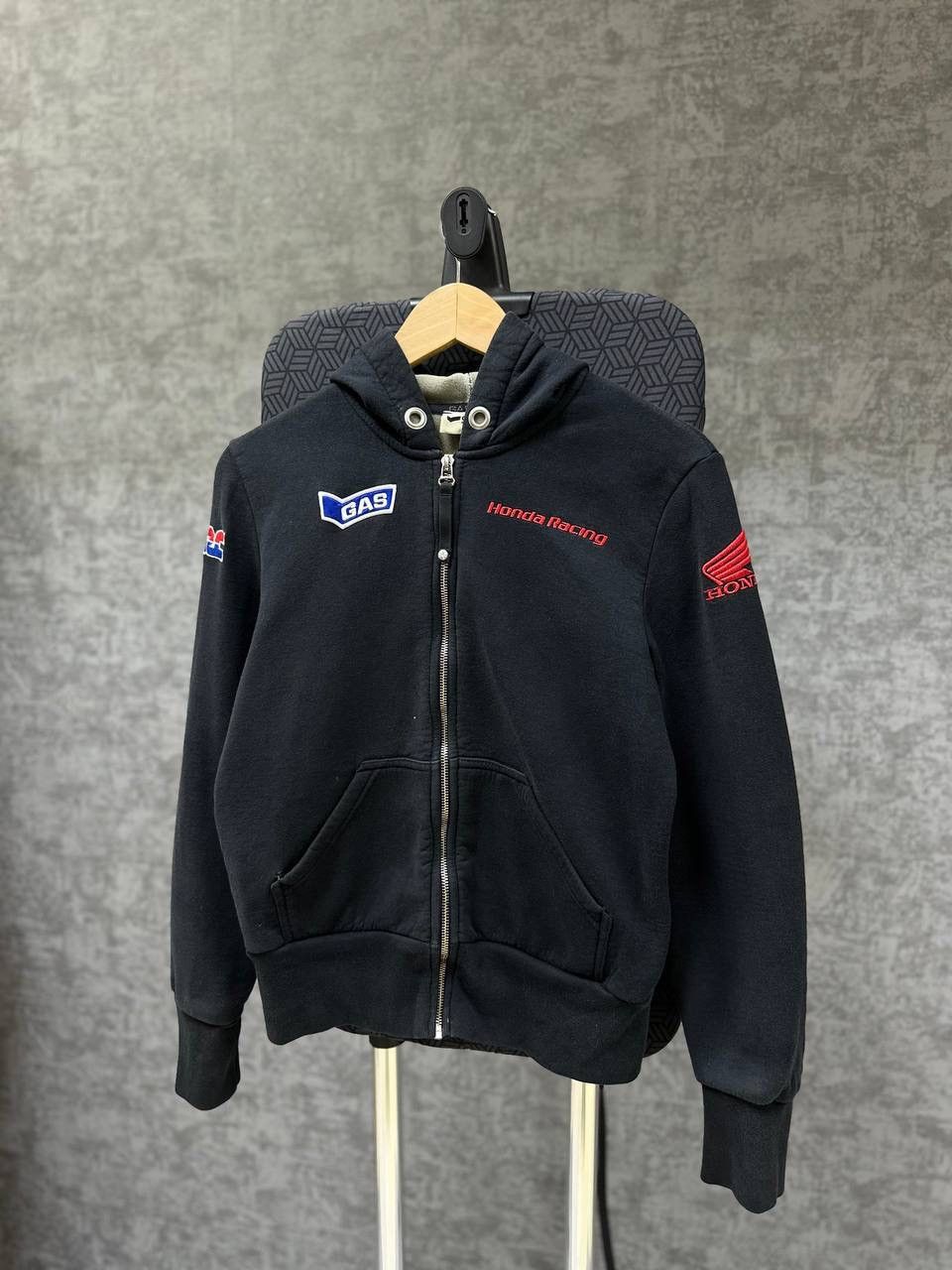 Honda × Vintage Vintage Honda HCR Gas Racing Hoodie Size L / US 10 / IT 46 - 7 Thumbnail