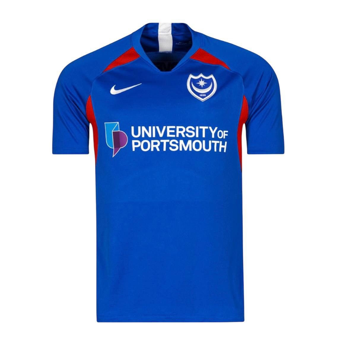 Nike 2019/20 PORTSMOUTH FC HOME SOCCER FOOTBALL JERSEY SHIRT 3XL Size US XXL / EU 58 / 5 - 1 Thumbnail