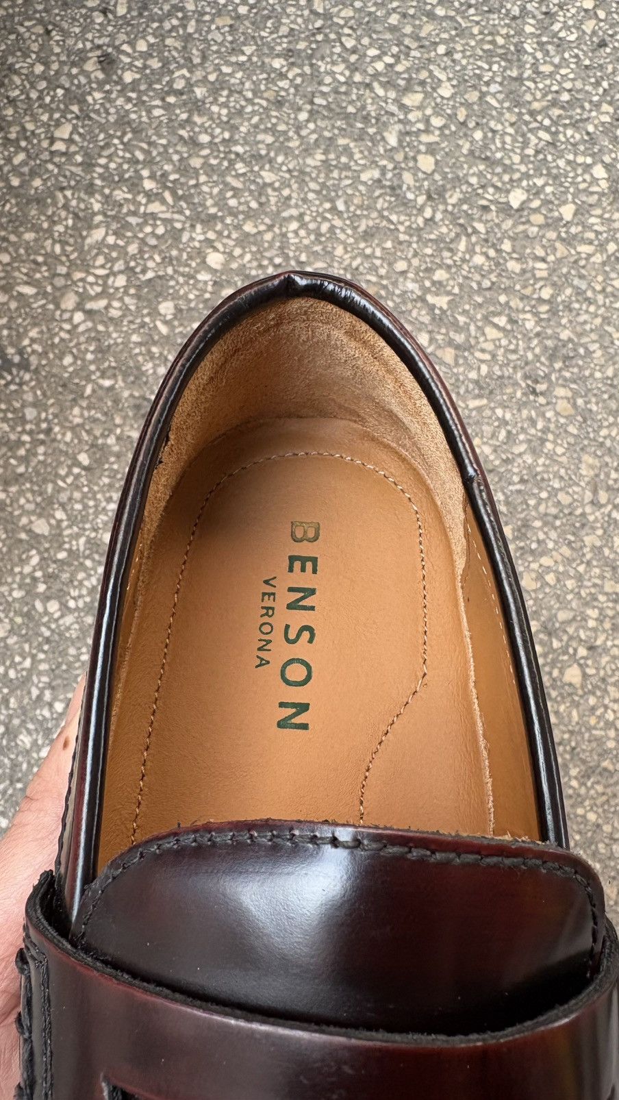 Other Handcrafted Italian Penny Loafer 9,5 – Bordeaux Elegance Size US 9.5 / EU 42-43 - 9 Thumbnail
