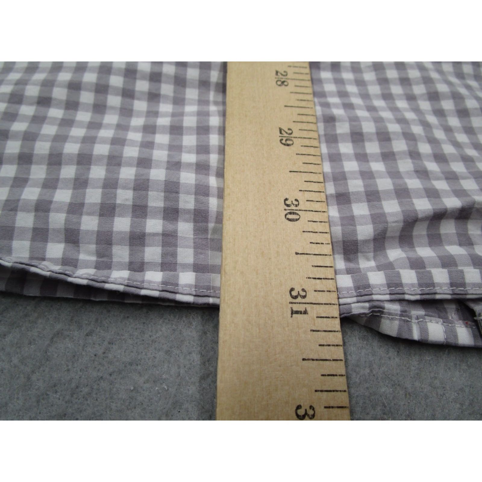 UNTUCKit VINTAGE UNTUCKit Men's Shirt Long Sleeve Check Gray 3XL Tall Casual City Designer Size US XXL / EU 58 / 5 - 7 Thumbnail