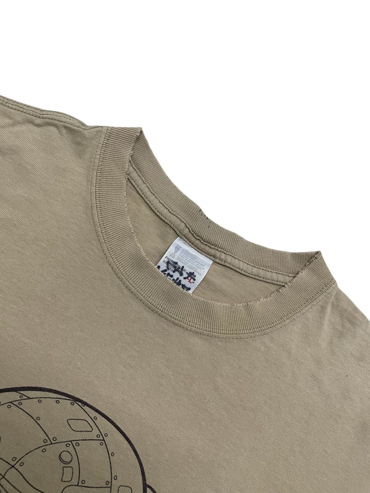 Vintage Vintage 90s ANANDAMIDE Mahatma Ghandi Robot T-shirt Size US L / EU 52-54 / 3 - 5 Thumbnail