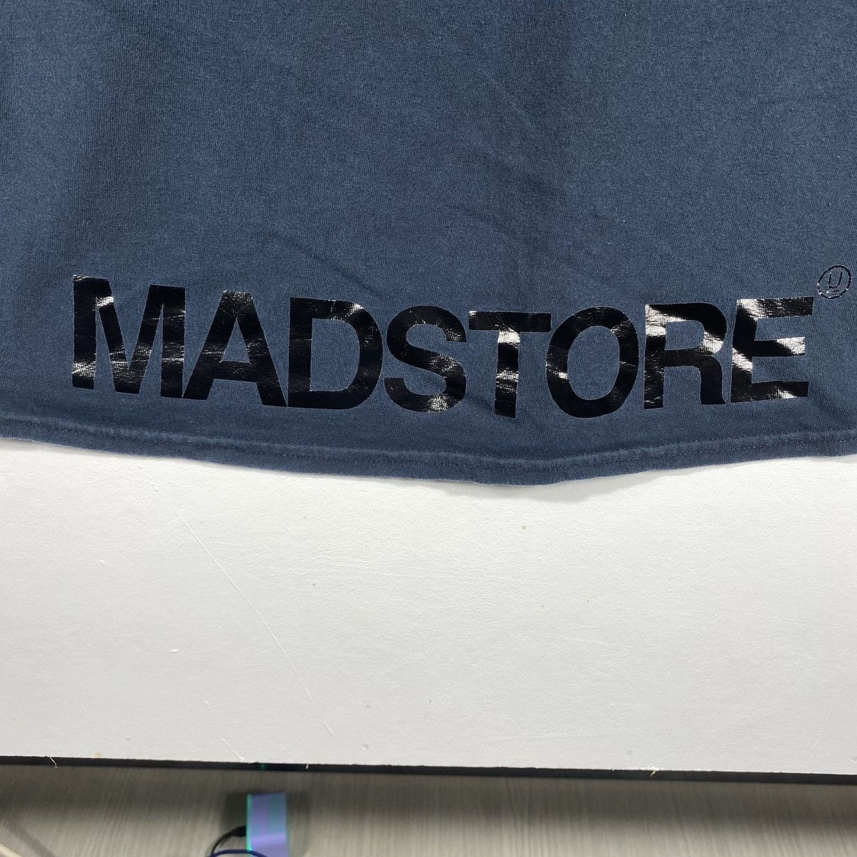 Undercover UNDERCOVER x MAD STORE Black Logo Graphic Tee Shirt Size US L / EU 52-54 / 3 - 6 Thumbnail