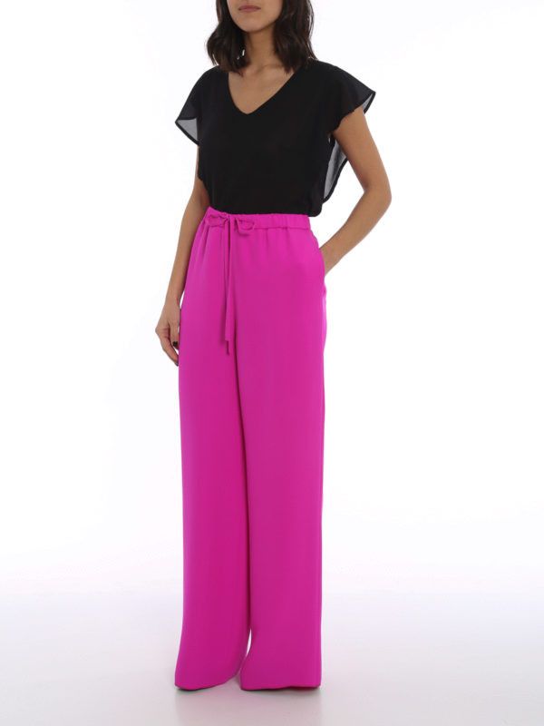 Valentino o1y0326 Jogger in Fuchsia Size 26" / US 2 / IT 38 - 2 Thumbnail