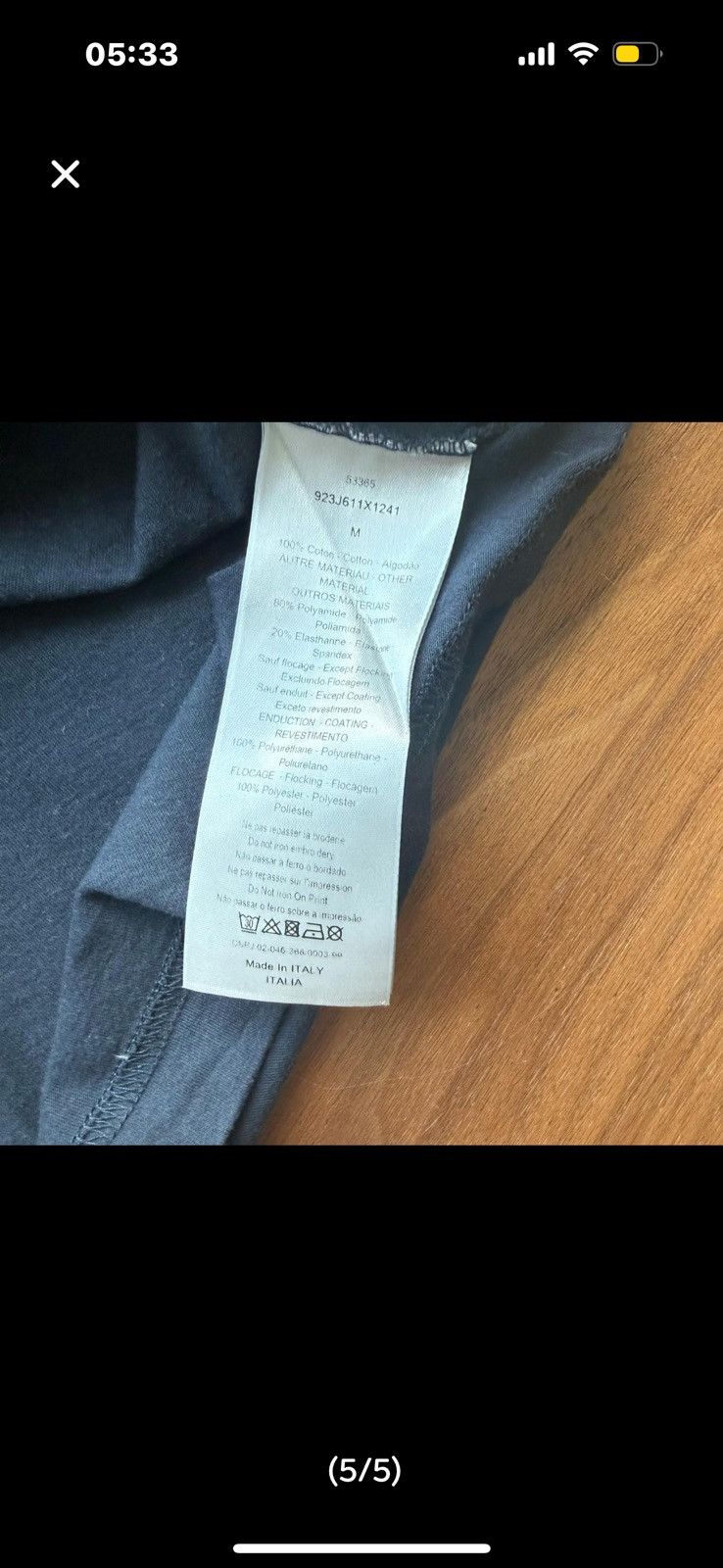 Dior X kaws Size US M / EU 48-50 / 2 - 3 Thumbnail