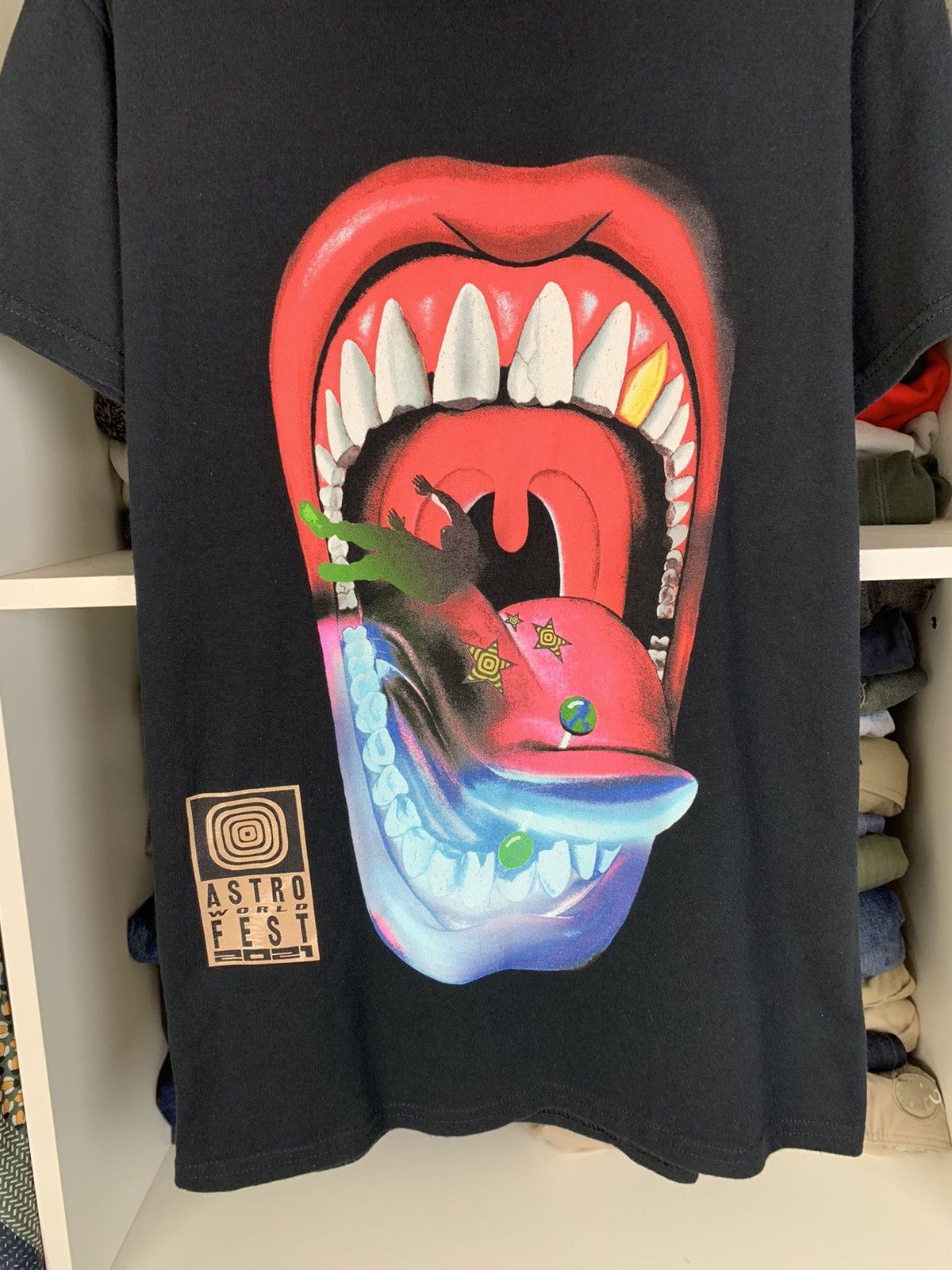 Travis Scott Travis Scott Astroworld Fest 2021 T-shirt Size US S / EU 44-46 / 1 - 13 Thumbnail
