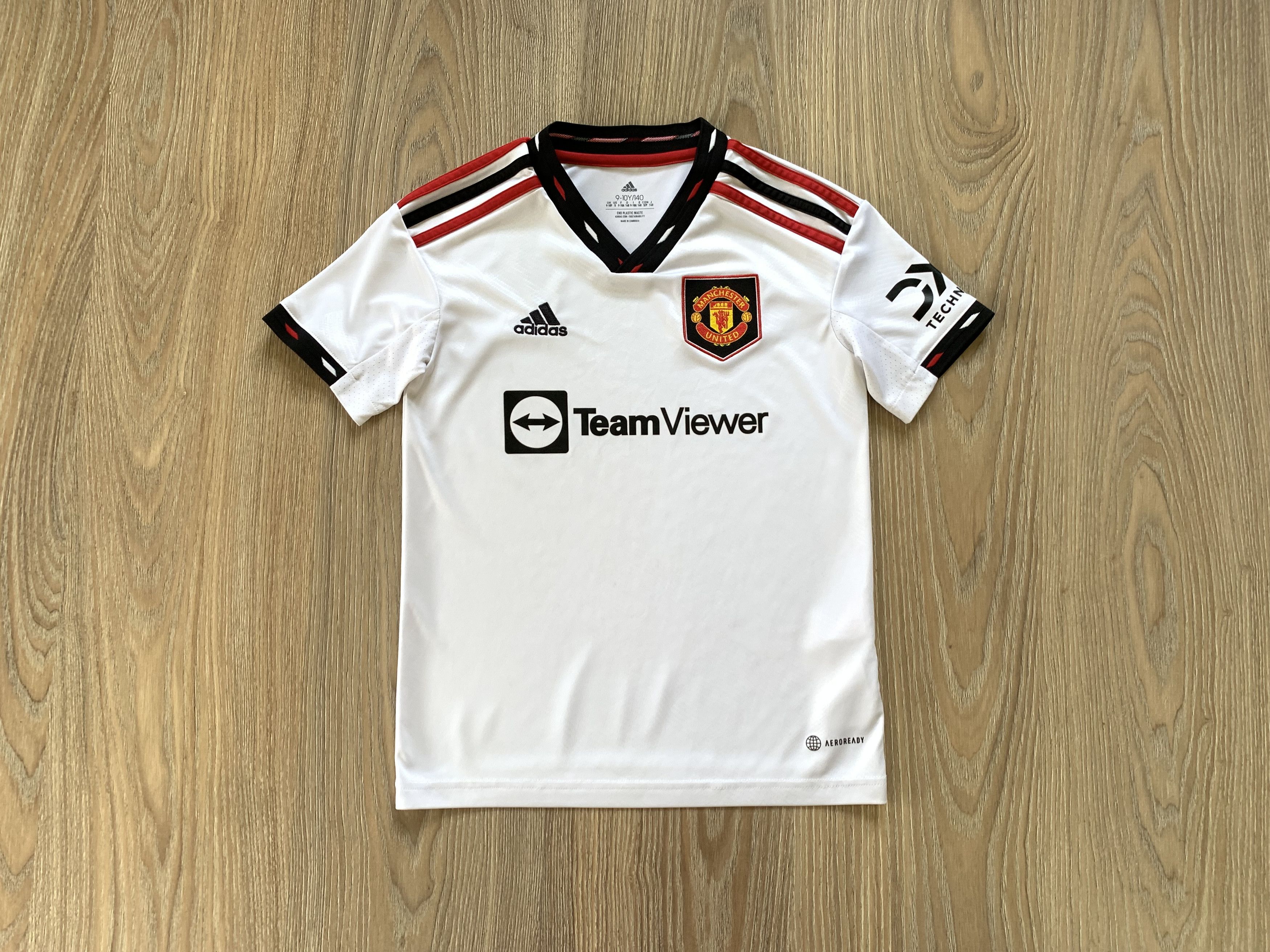 Adidas Youth Adidas Manchester United Away Jersey 2022-2023 Size US XXS / EU 40 - 1 Thumbnail