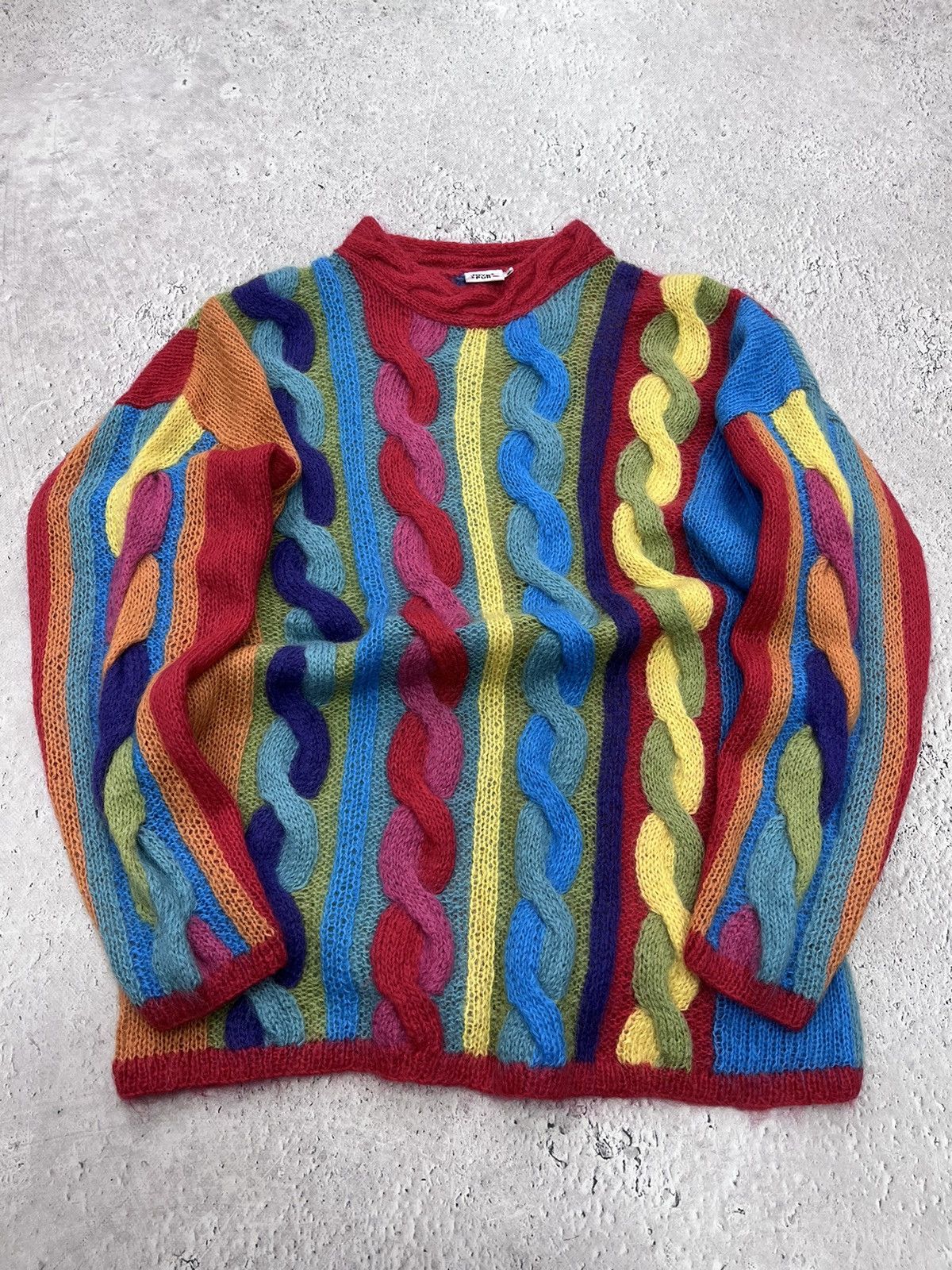 Carlo Colucci × Coogi Coogi Cardigan Pure Wool CARLO COLUCCI Vintage 90s Size US M / EU 48-50 / 2 - 8 Thumbnail