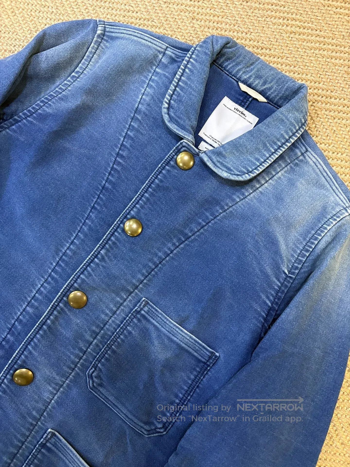 Visvim visvim vintage denim jacket with unique design. Size US M / EU 48-50 / 2 - 4 Thumbnail