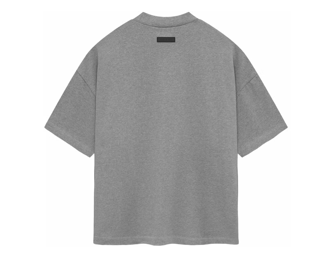 Fear of God Essentials Heavy Tee Dark Heather Oatmeal (XXL)
