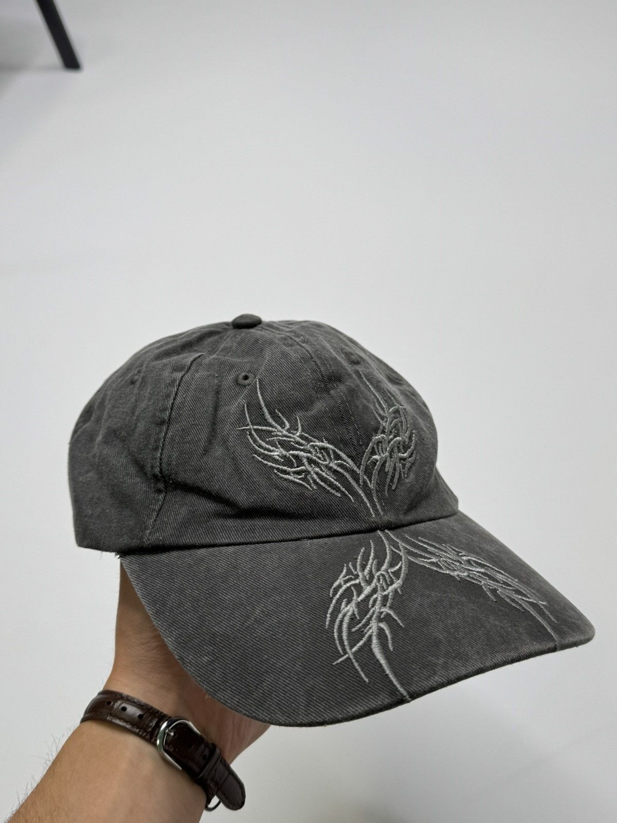 Vintage Vintage gray avant garde cap japanese if6was9 vibe hysteric Size ONE SIZE - 2 Thumbnail