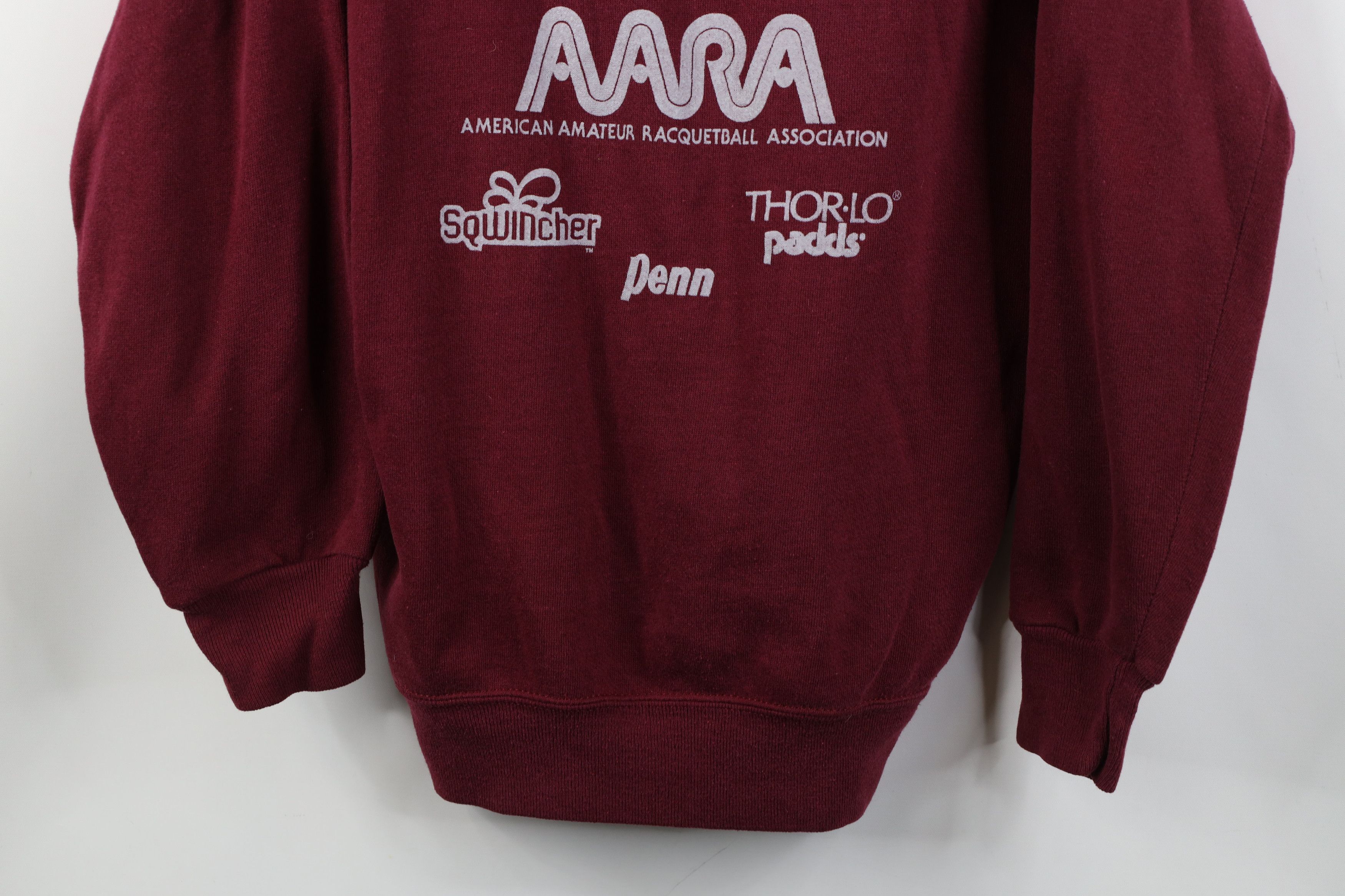 Vintage Vintage 80s American Amateur Racquetball 1987 Sweatshirt Size L / US 10 / IT 46 - 3 Thumbnail