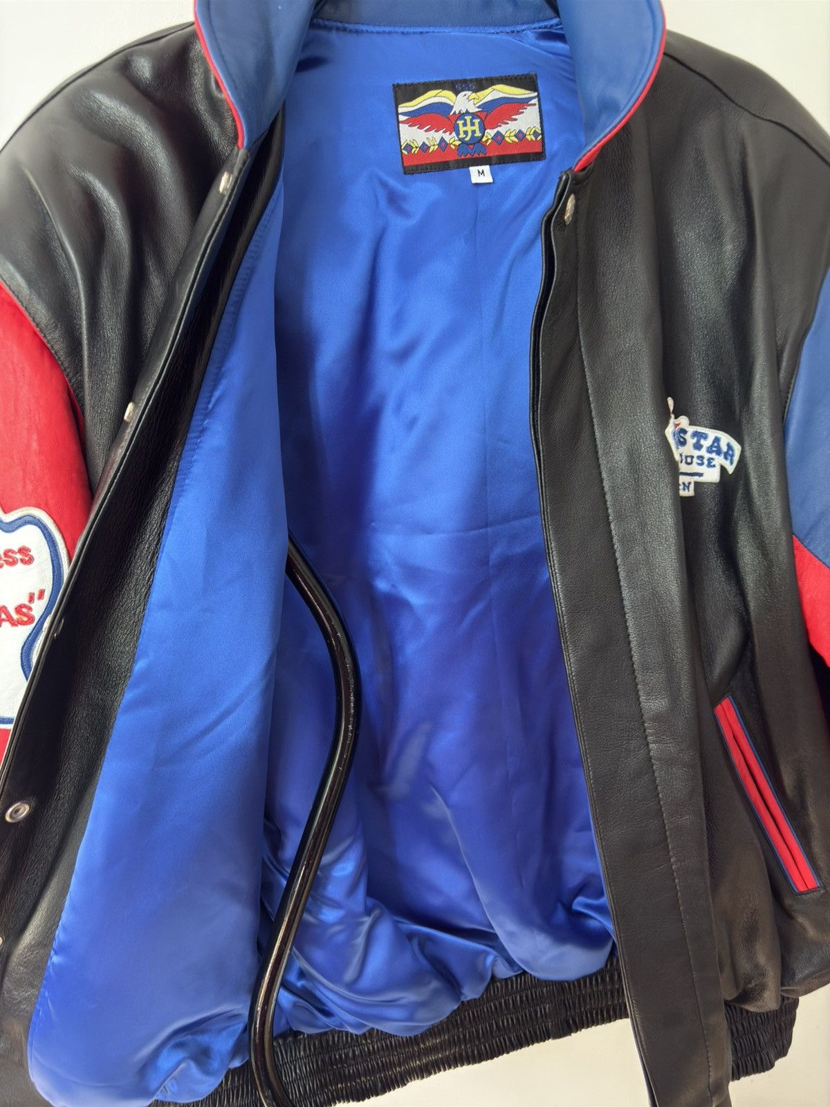 Designer × Jeff Hamilton Jeff Hamilton Vintage Leather Jacket – Lone Star – 1991 Size US M / EU 48-50 / 2 - 14 Thumbnail
