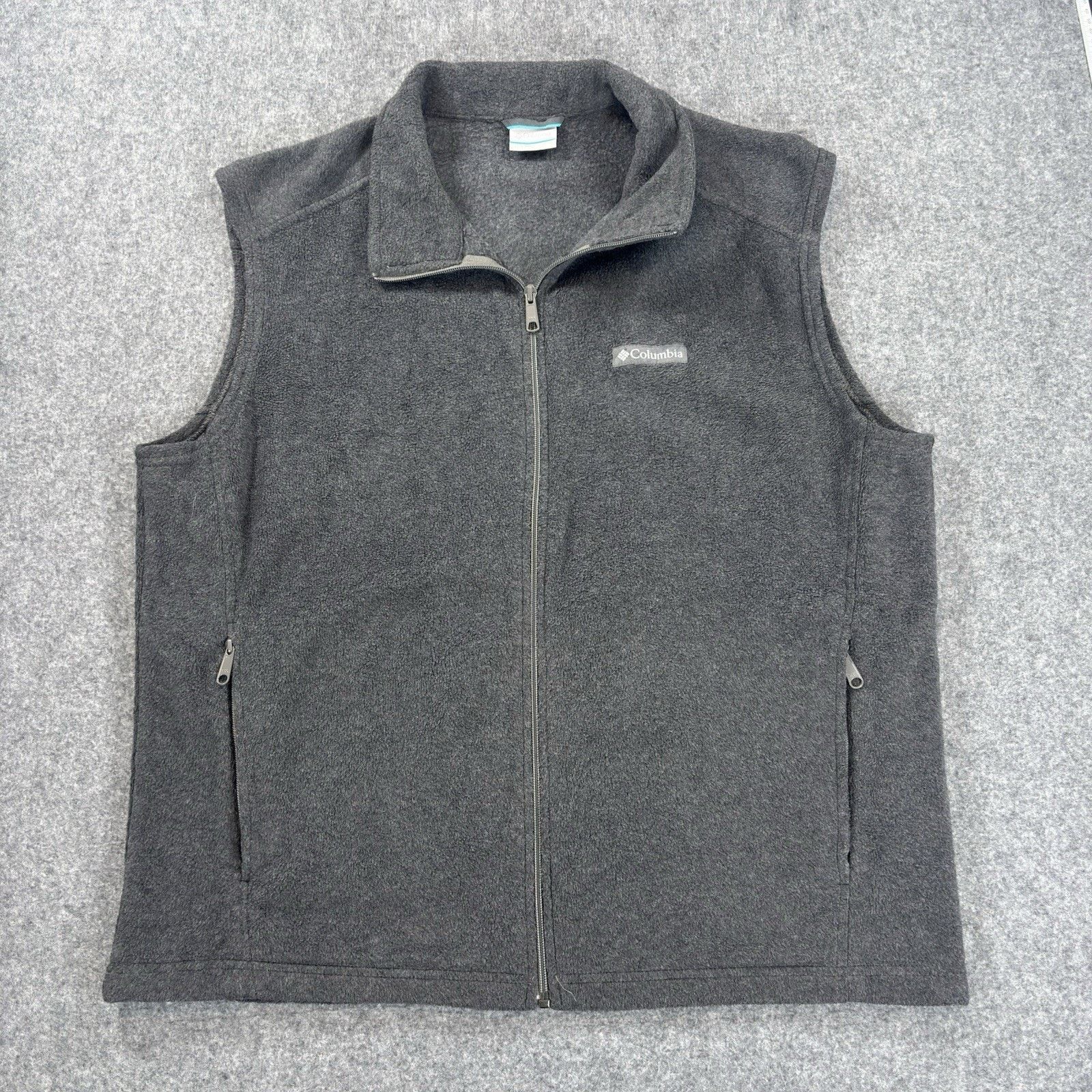 Columbia Columbia Steens Mountain Fleece Vest Men’s XL Charcoal Gray Size US XL / EU 56 / 4 - 1 Thumbnail