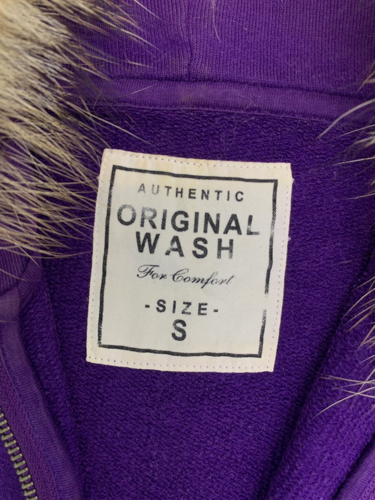 Japanese Brand DOUBLE ZIP FAUX FUR HOODIE IFSIXWASNINE LGB STYLE Size US S / EU 44-46 / 1 - 7 Thumbnail