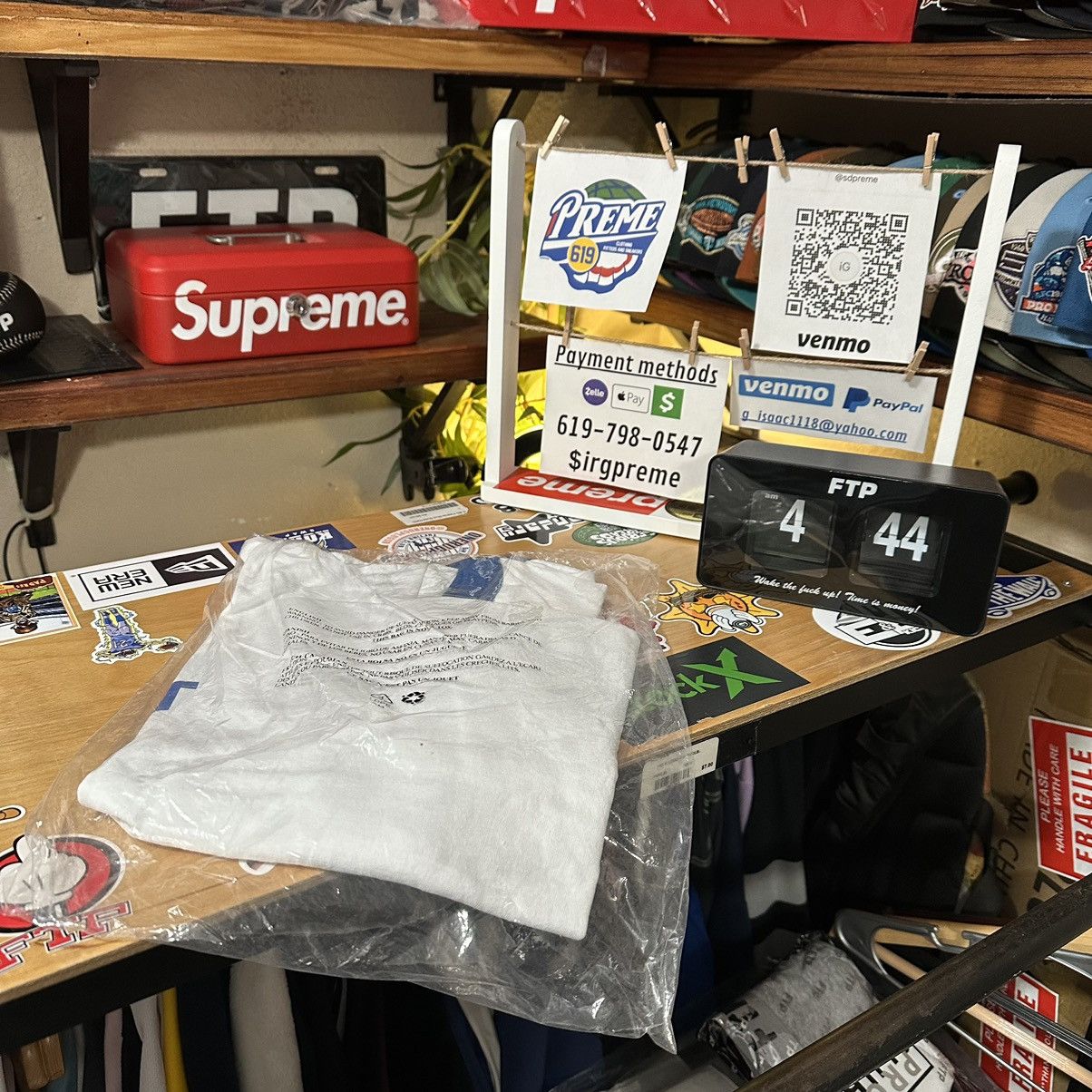Fuck The Population Ftp tee (blue) Size US L / EU 52-54 / 3 - 2 Thumbnail