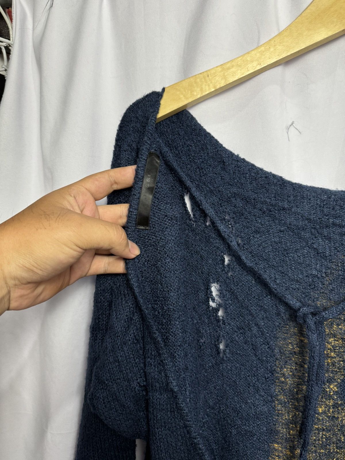 Beauty Beast DISTRESSED JAPANESE KNIT LGB STYLE JESSI NY Size US M / EU 48-50 / 2 - 5 Thumbnail