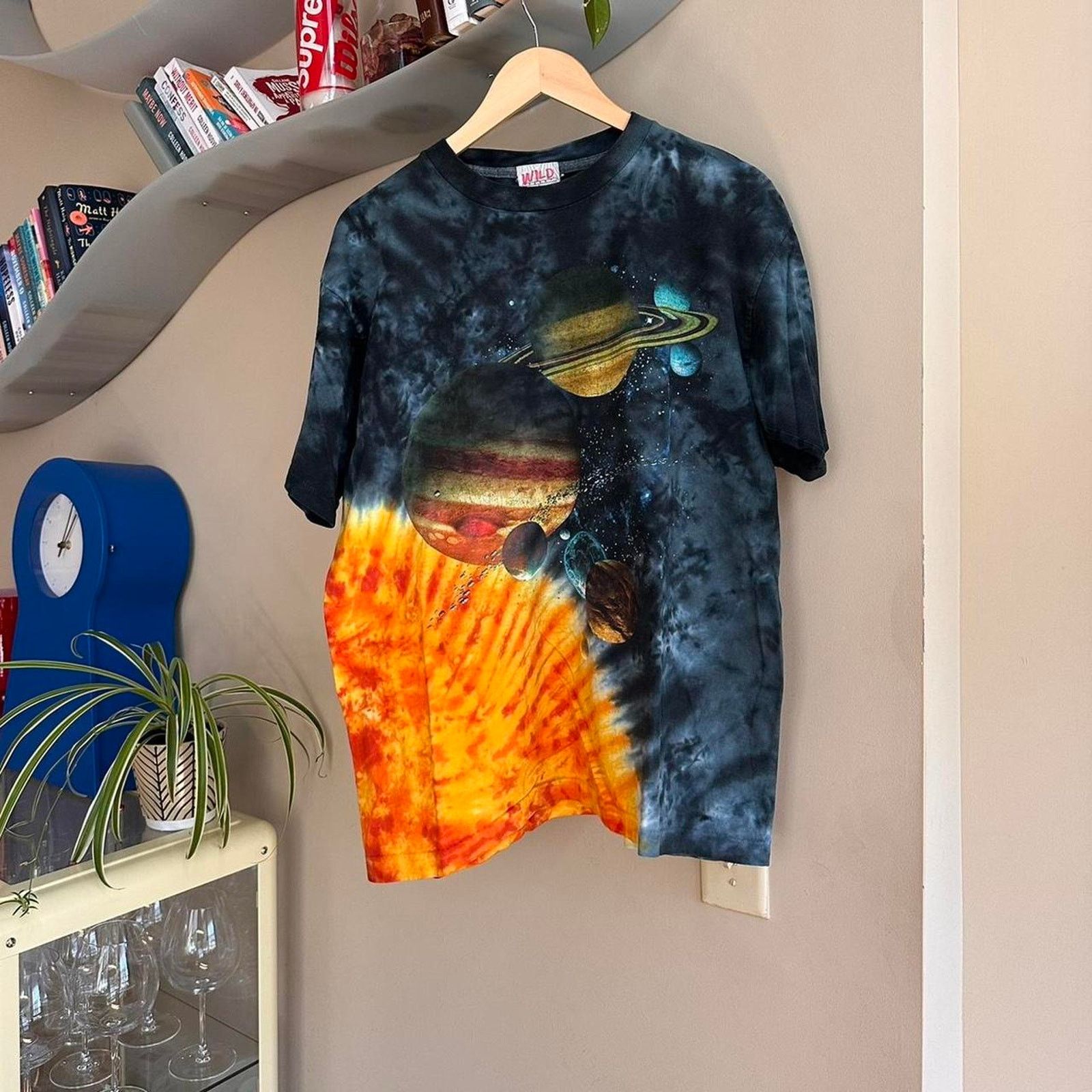 NASA × Vintage Vintage Galaxy AOP Tie- Dye Shirt Size US L / EU 52-54 / 3 - 1 Thumbnail