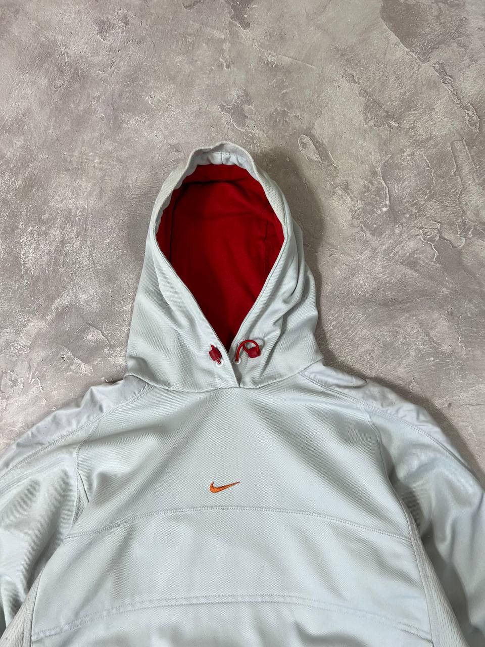 Nike × Vintage Vintage Nike 90s Hoodie Center Swoosh Size M / US 6-8 / IT 42-44 - 3 Thumbnail