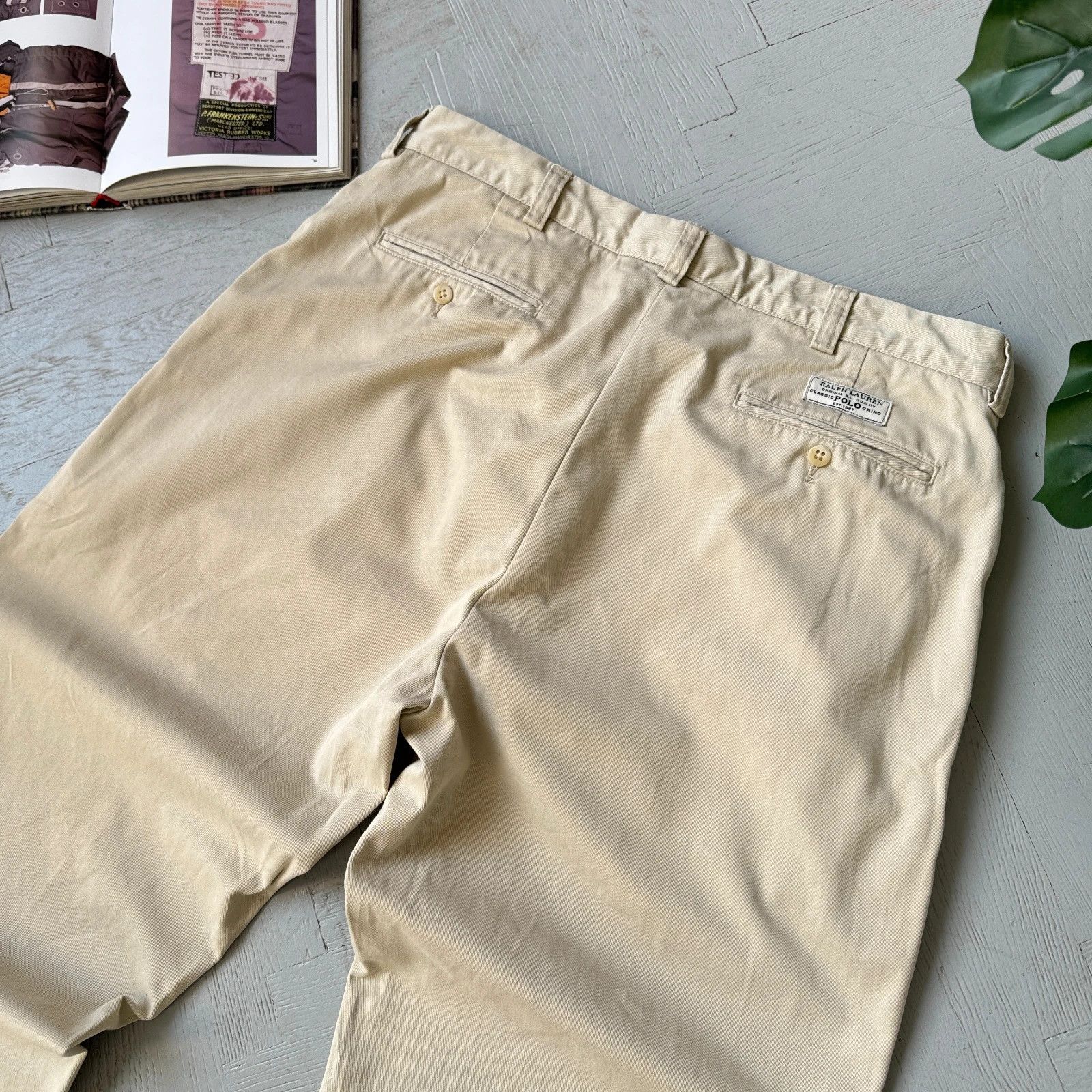 Polo Ralph Lauren Vintage Polo by Ralph Lauren Preppy GI Chino Pant Size US 36 / EU 52 - 3 Thumbnail