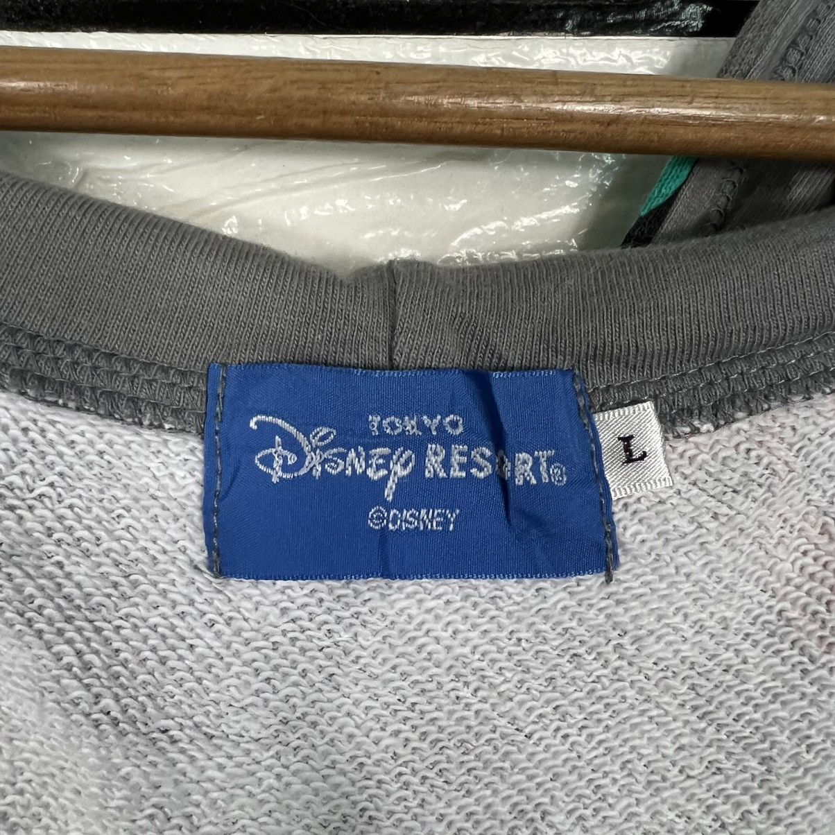 Disney DISNEY Mickey Mouse All Over Logo Zipper Hoodies #4236-C193 Size US L / EU 52-54 / 3 - 13 Thumbnail